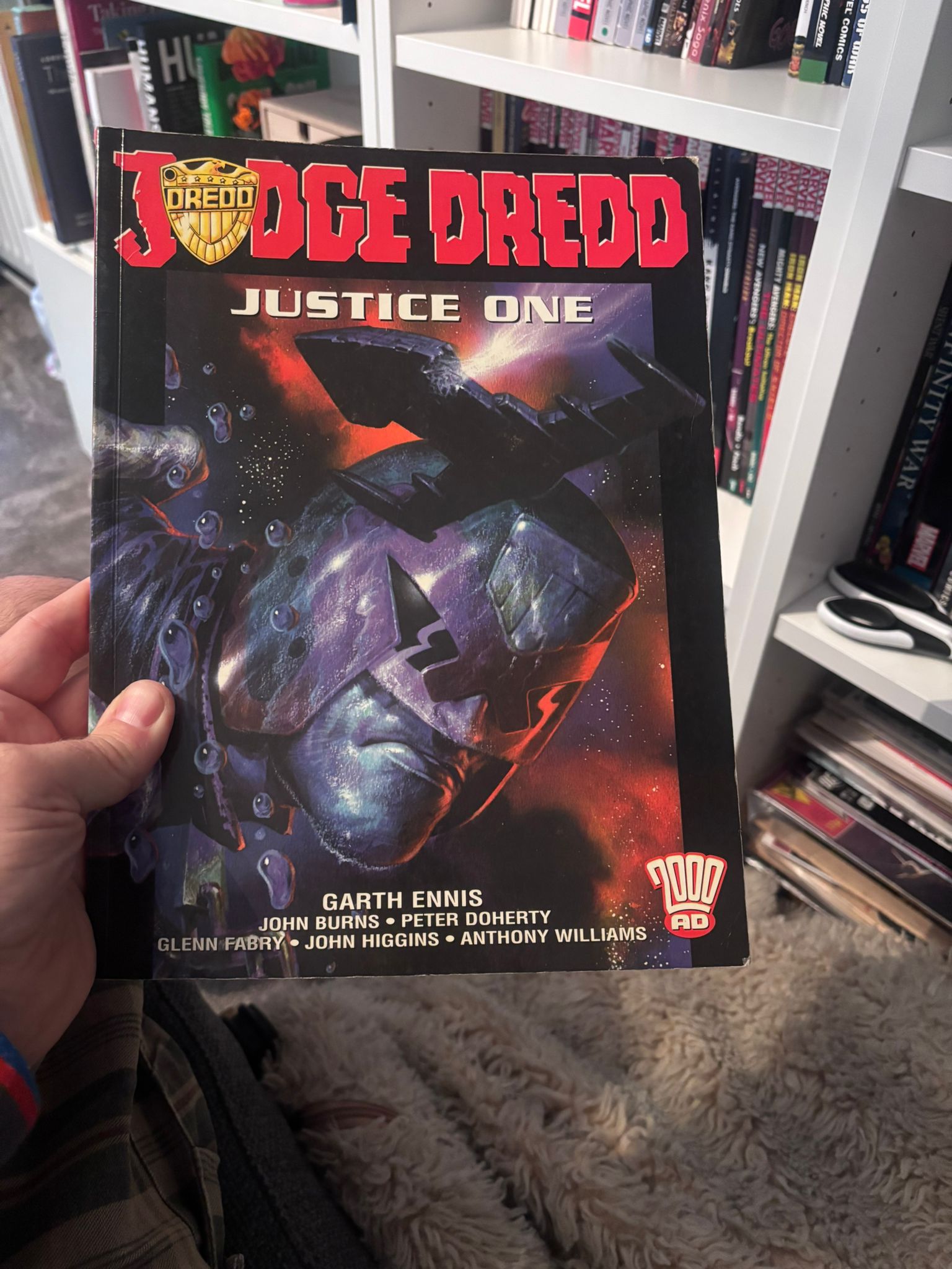 Judge Dredd: Justice One cover