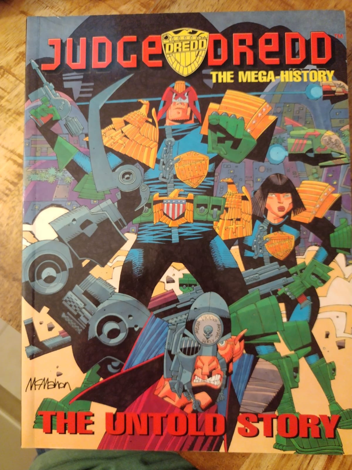 Judge Dredd: The Mega-History cover