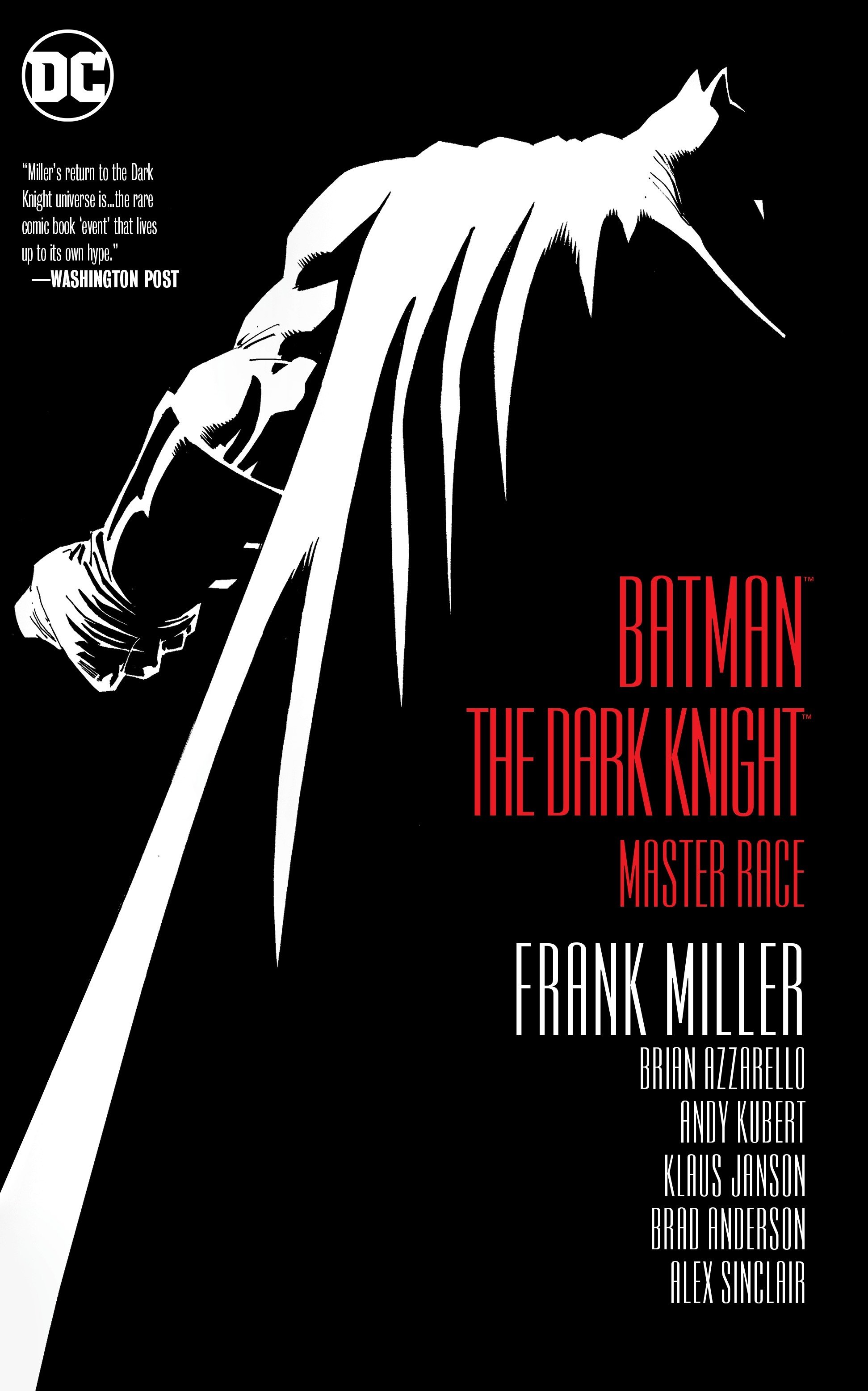 The Dark Knight III: The Master Race cover