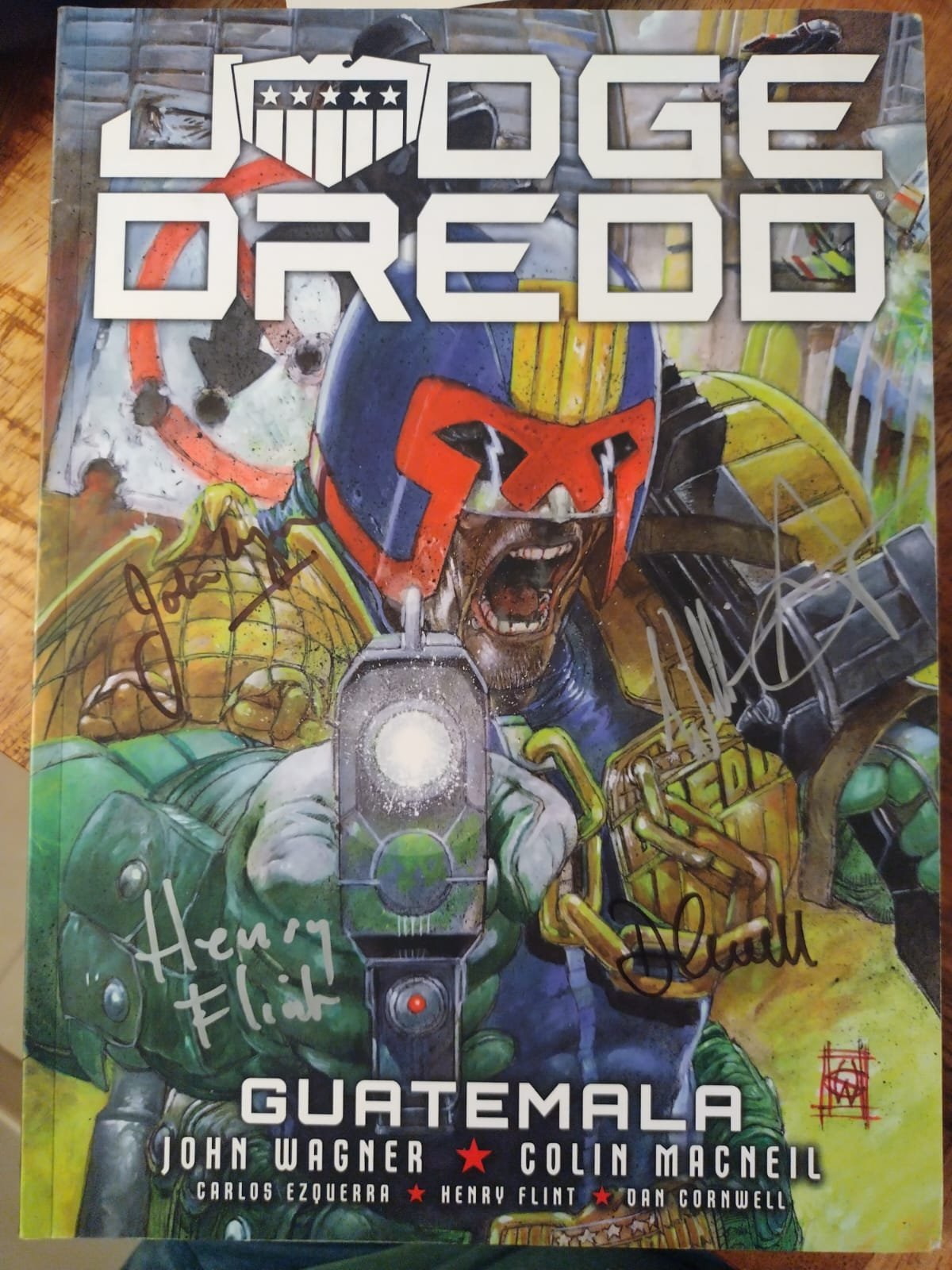 Judge Dredd: Guatemala cover