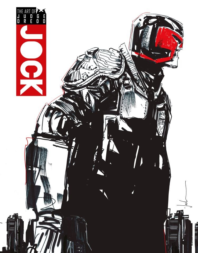 The Art of Judge Dredd by Jock cover
