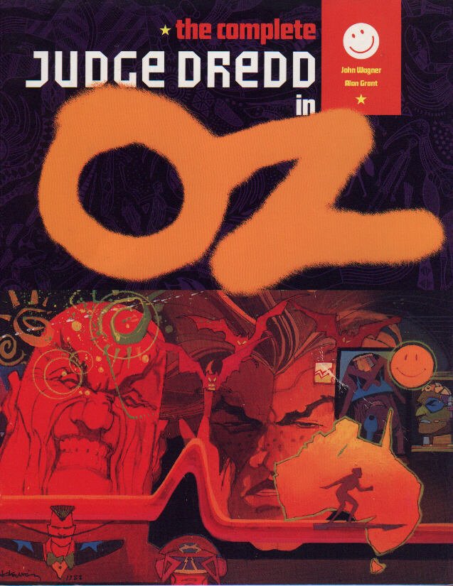 The Complete Judge Dredd in Oz cover