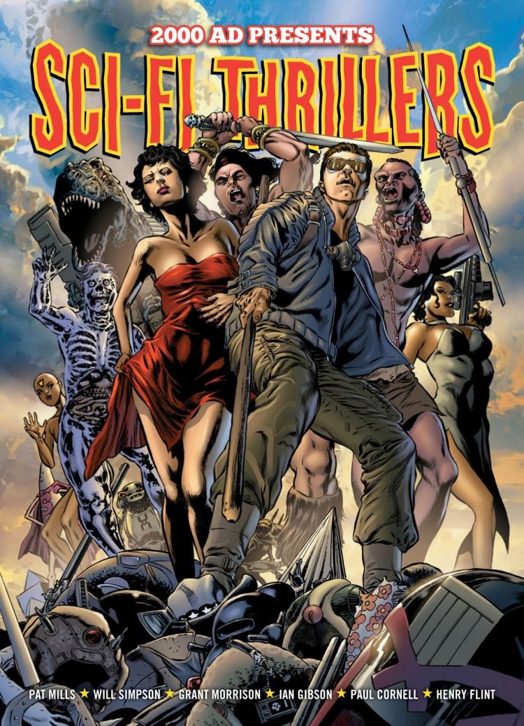 2000 AD Presents: Sci-Fi Thrillers cover