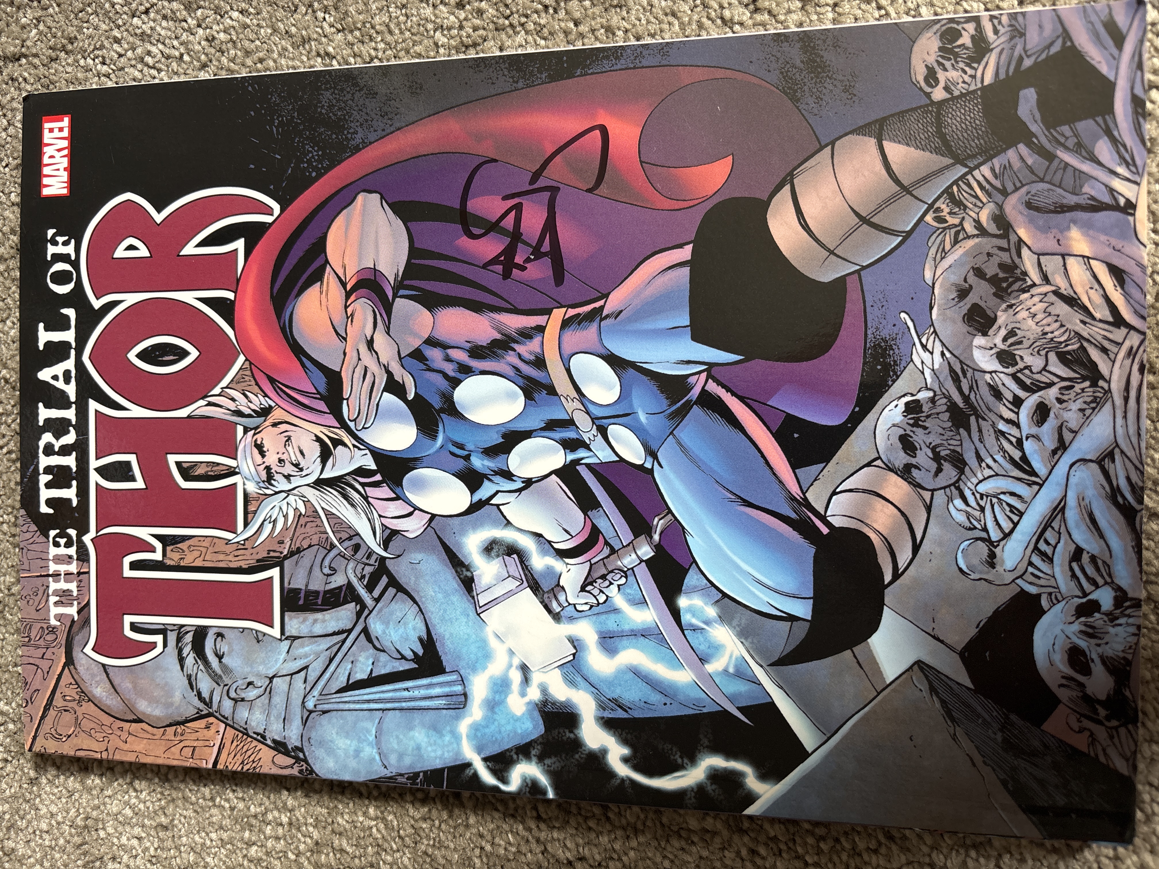 The Trial of Thor cover