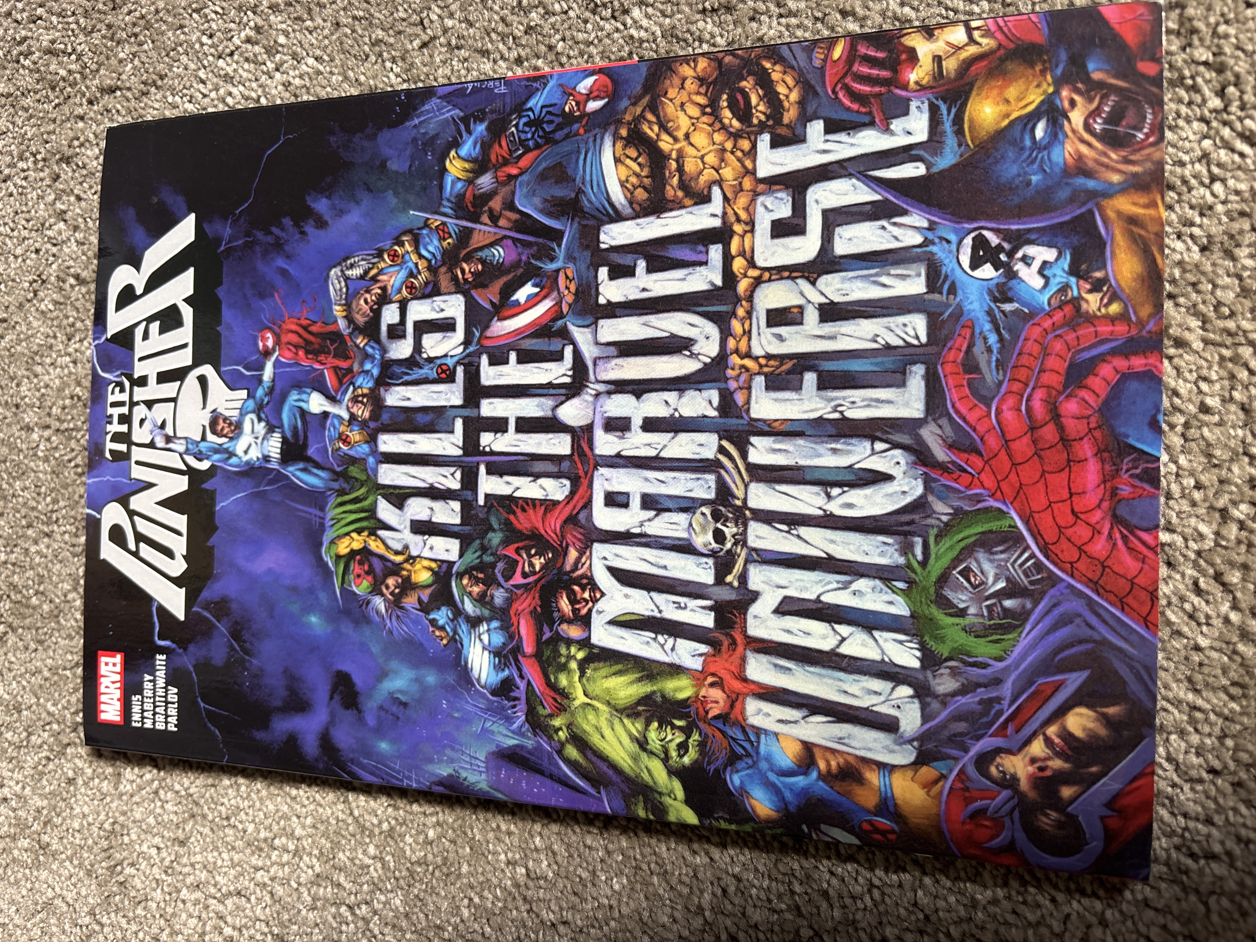 Punisher Kills The Marvel Universe cover