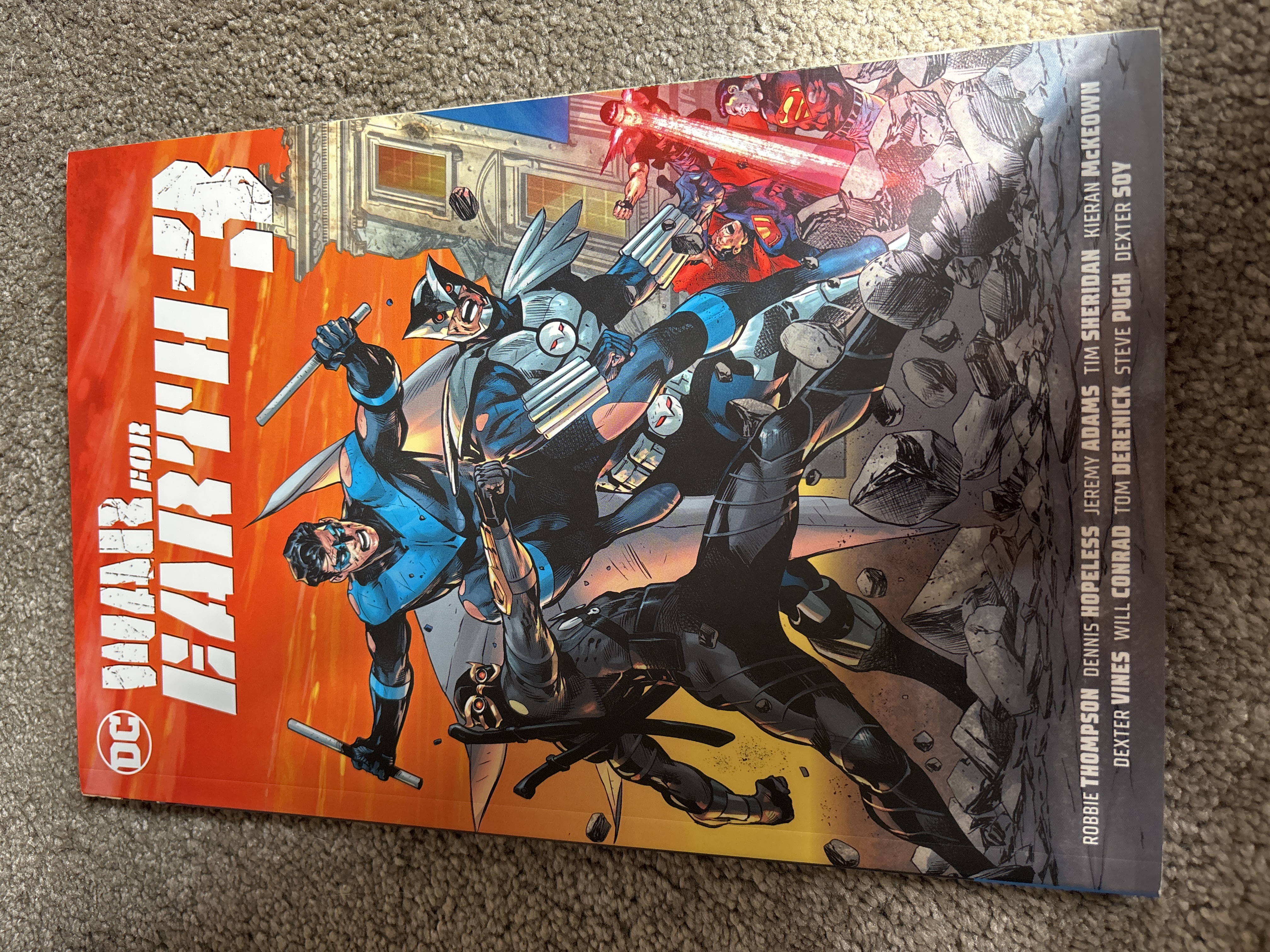 War for Earth-3 cover