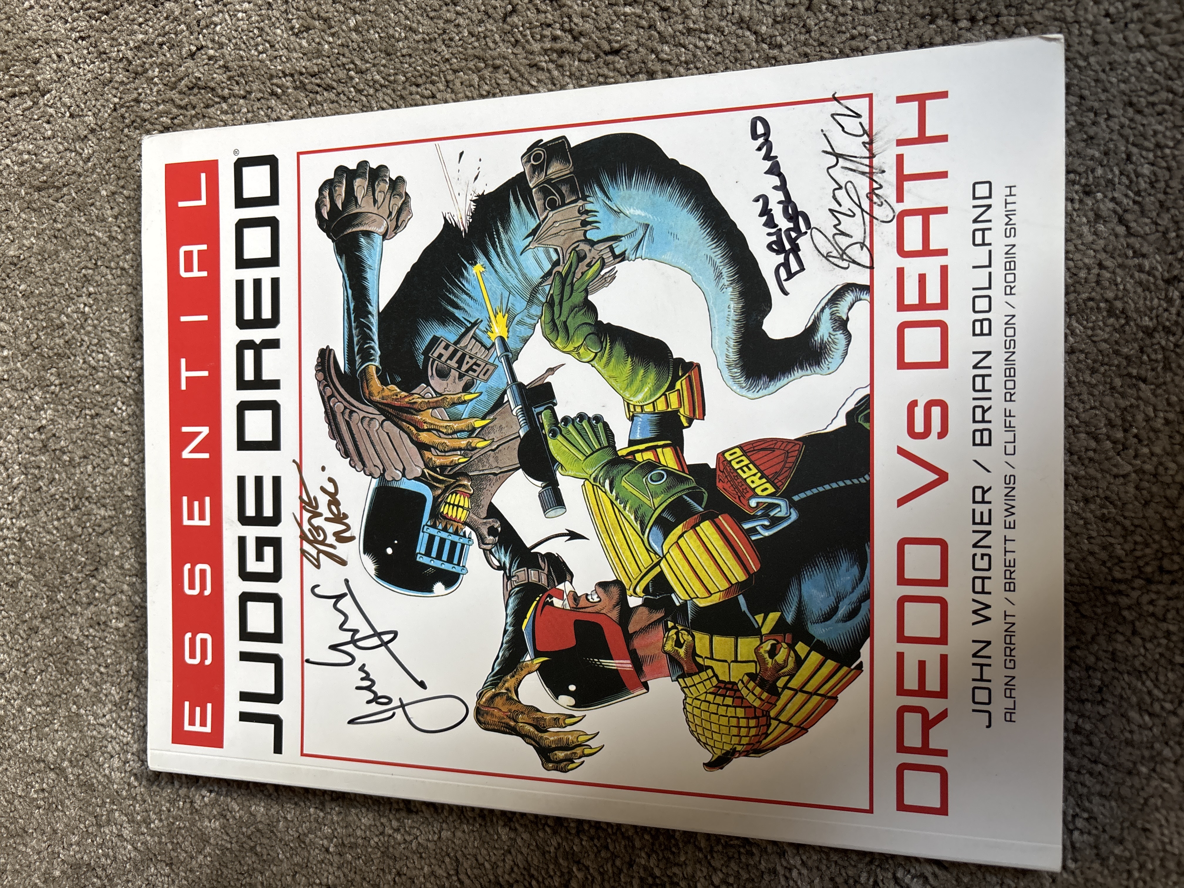 Dredd vs Death (Essential Edition) cover