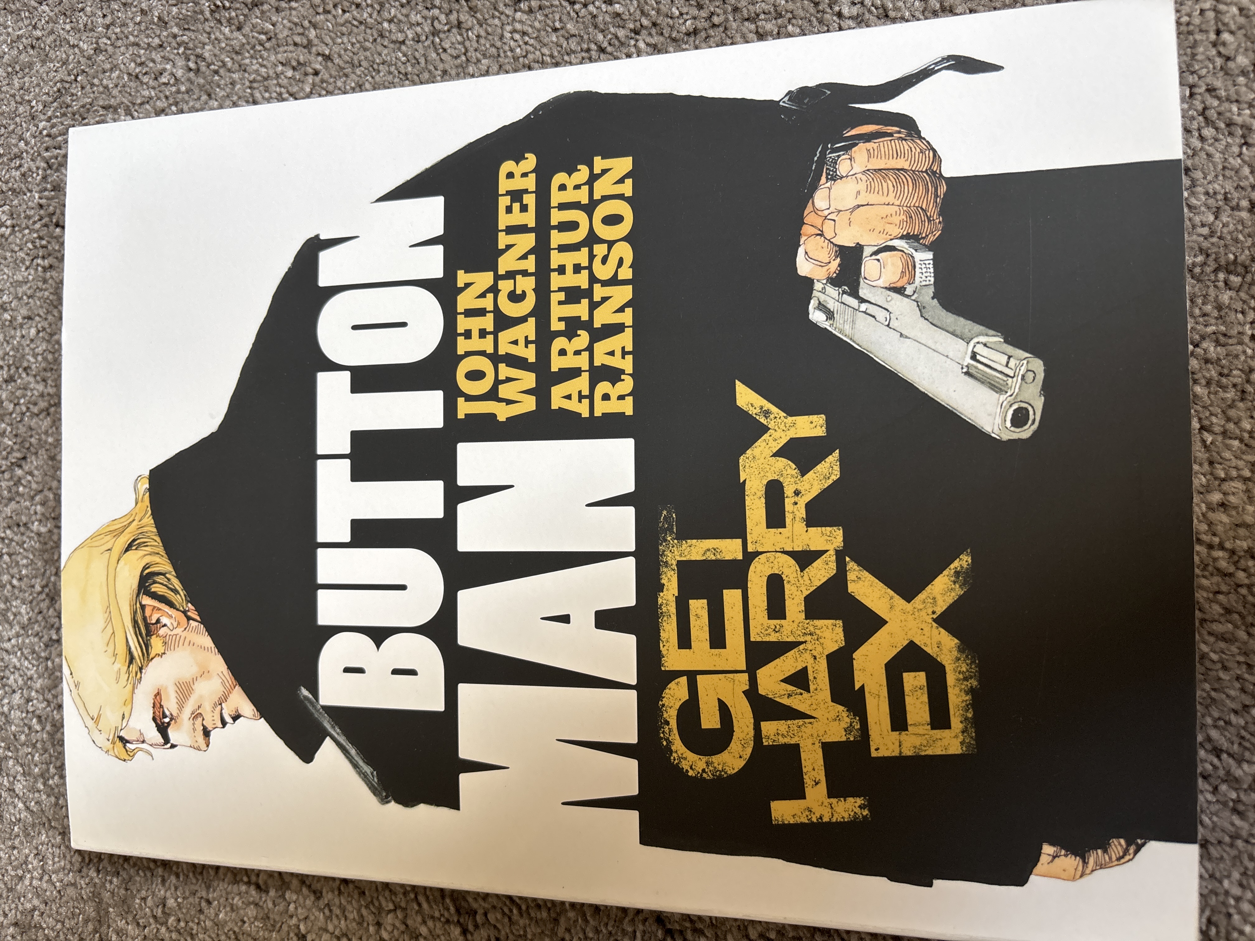 Button Man: Get Harry Ex cover