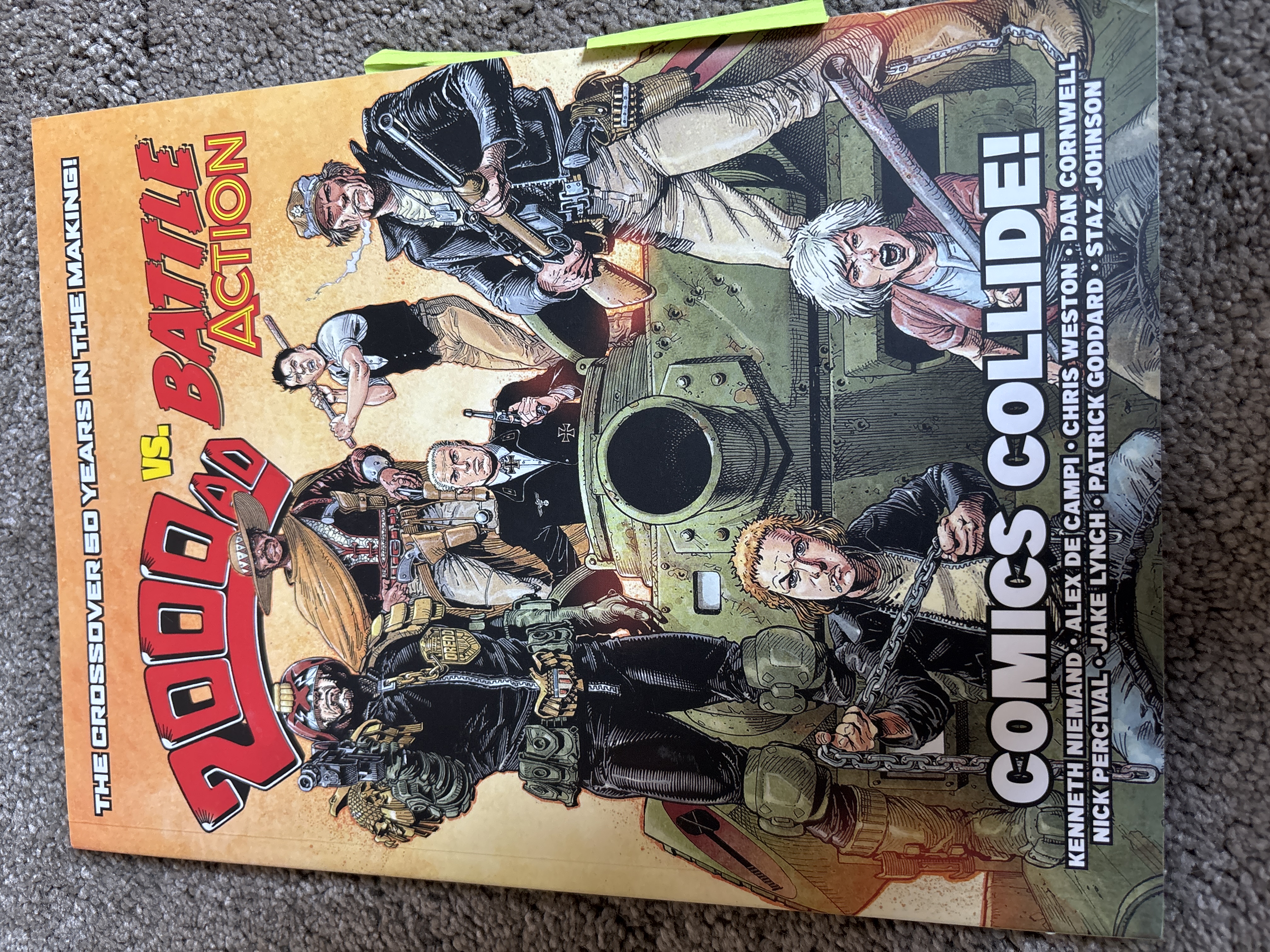 2000AD Vs. Battle Action cover