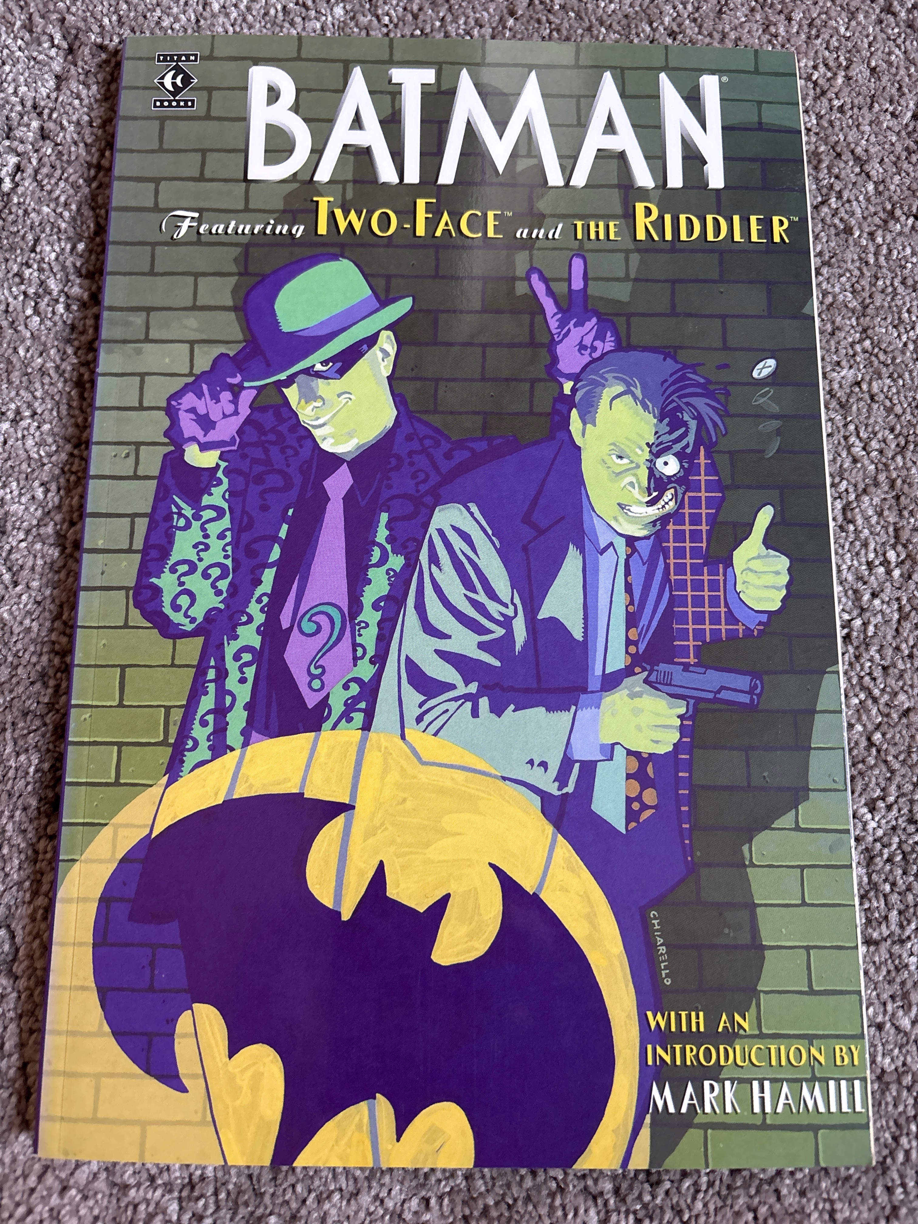 Two Face and The Riddler cover