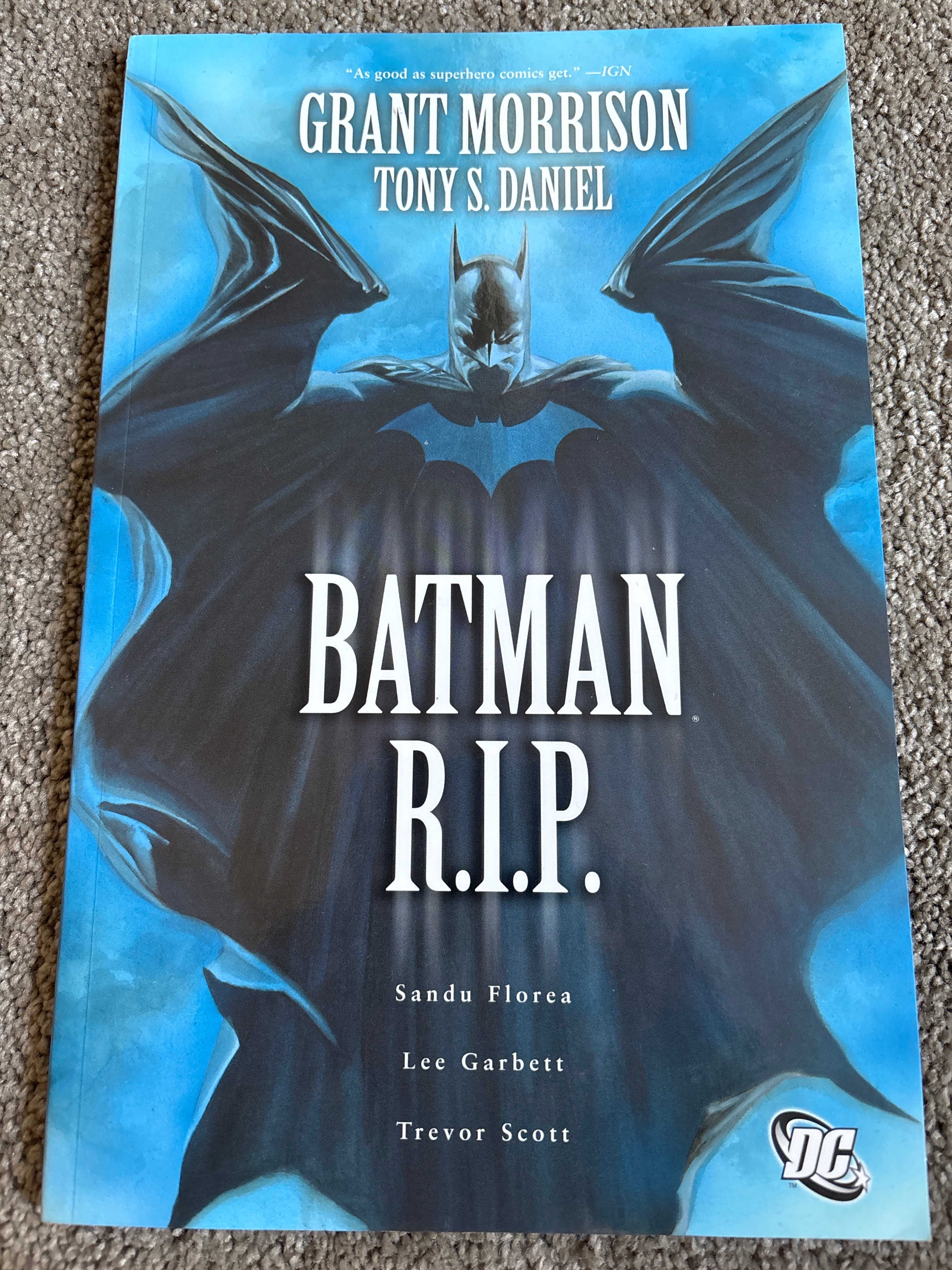 Batman R.I.P. cover