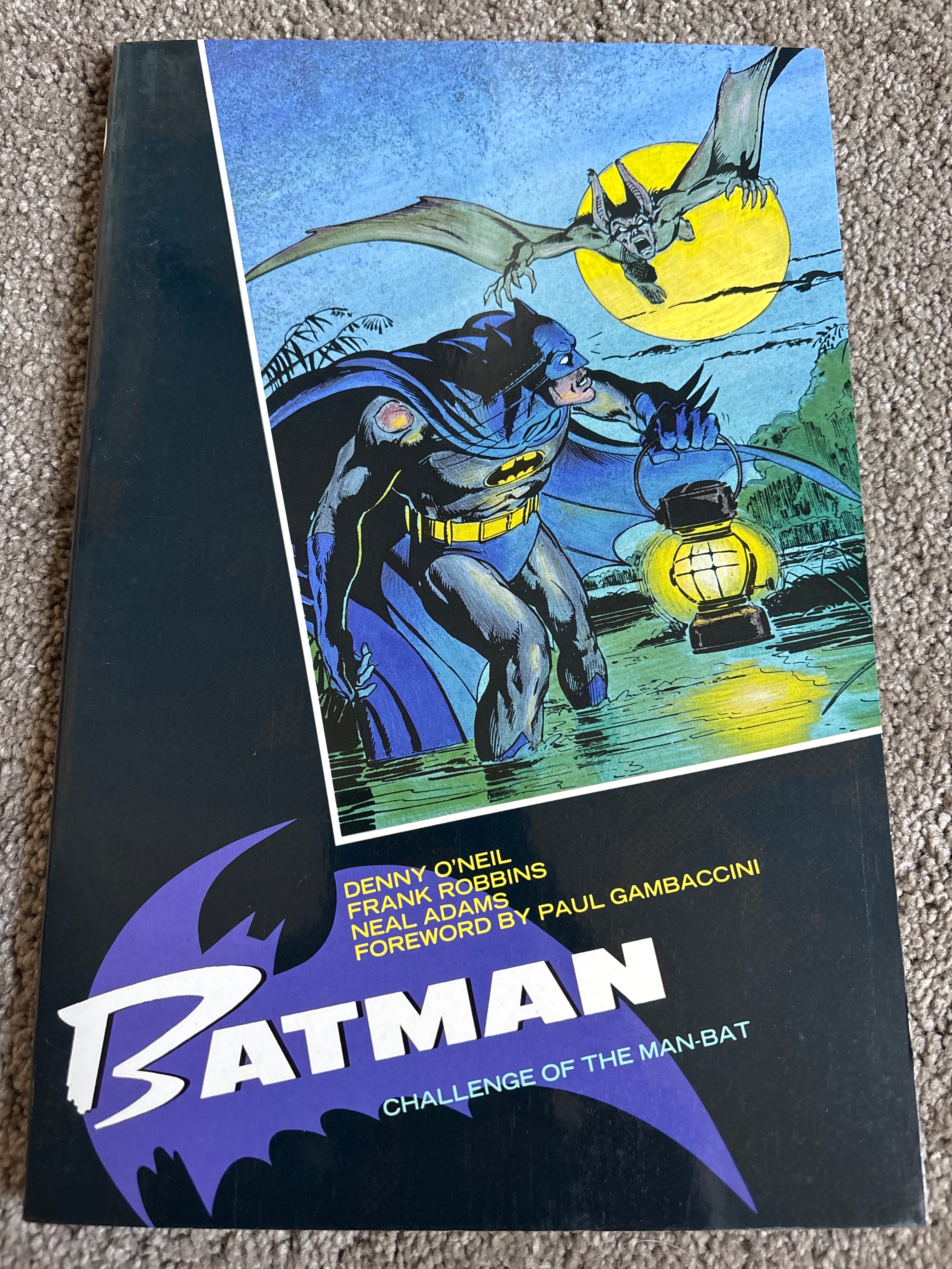 Challenge of the Man-Bat cover