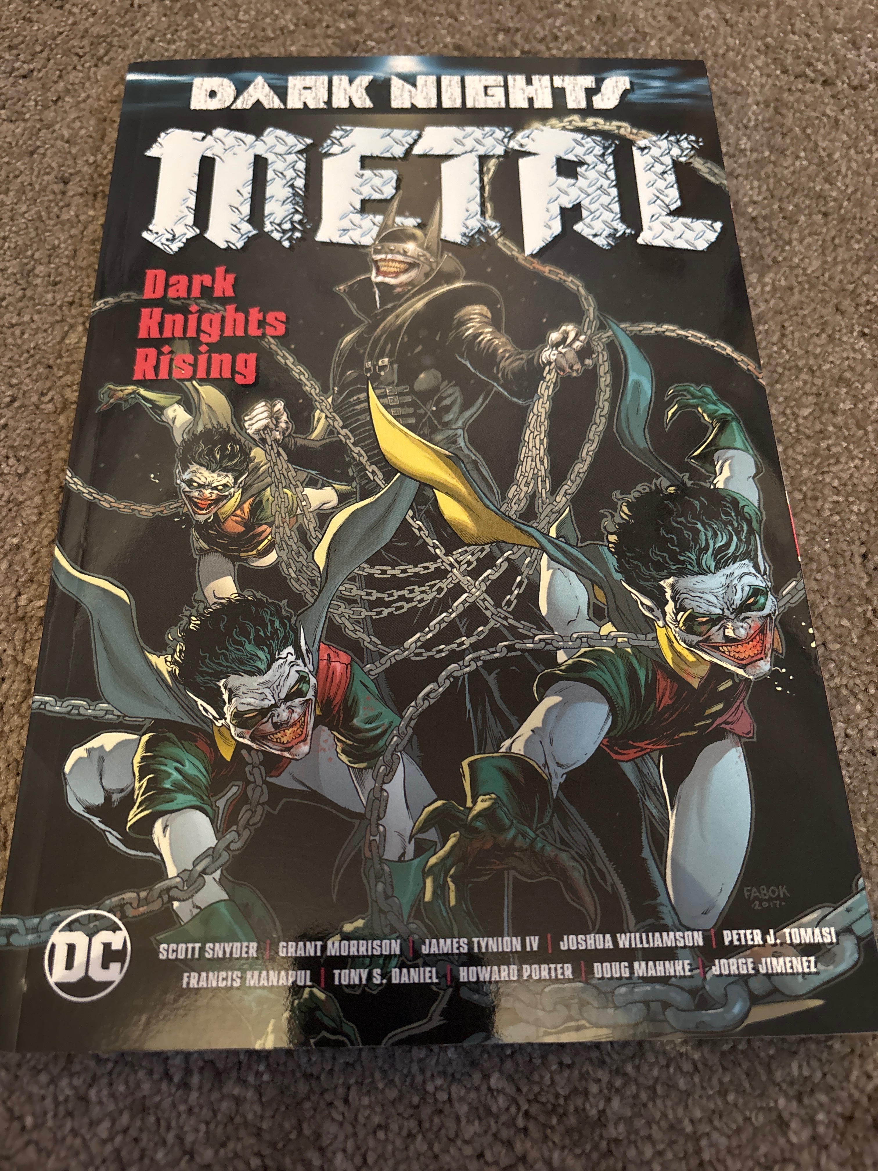 Dark Nights: Dark Knight Rising cover