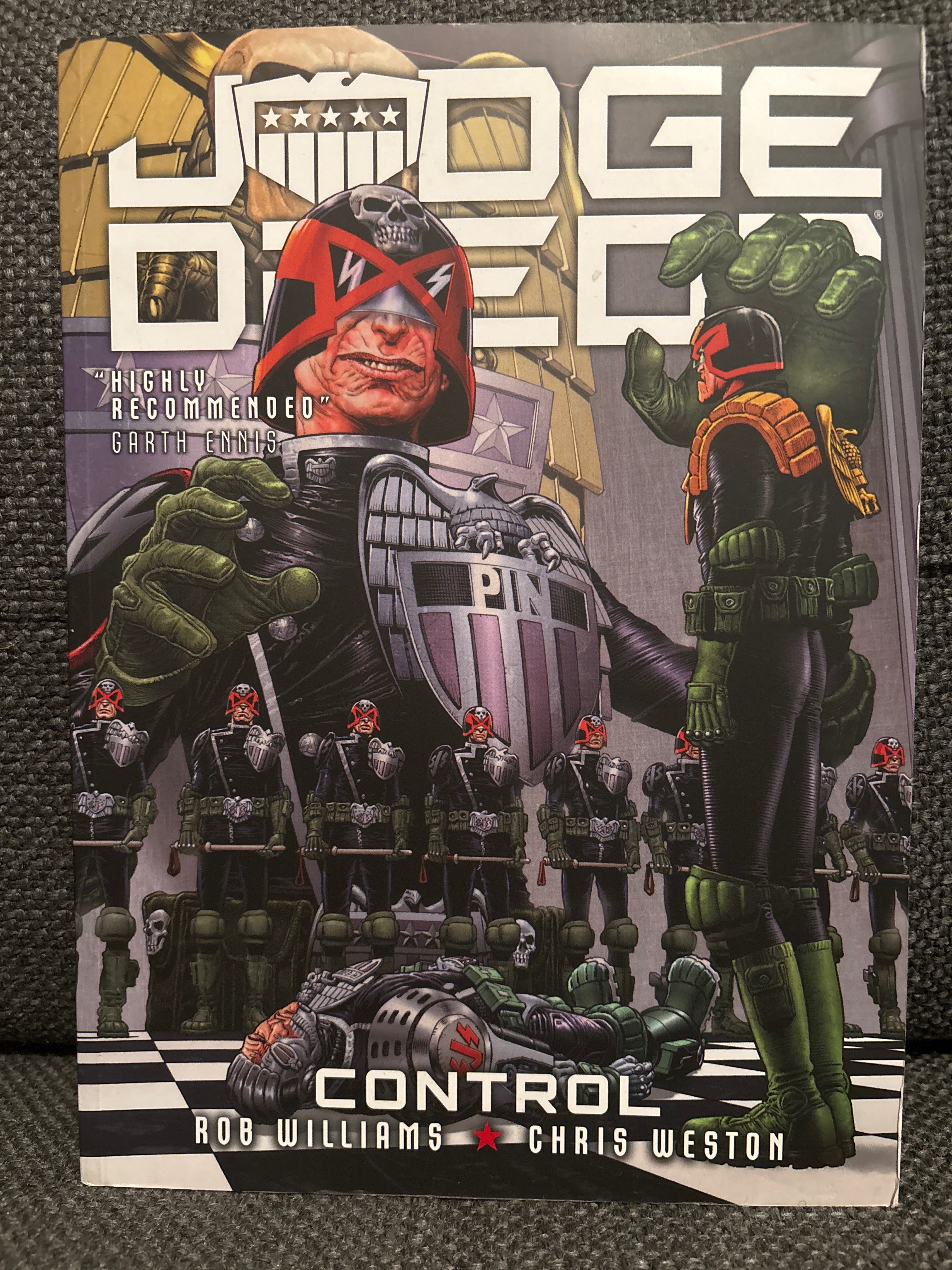 Control cover