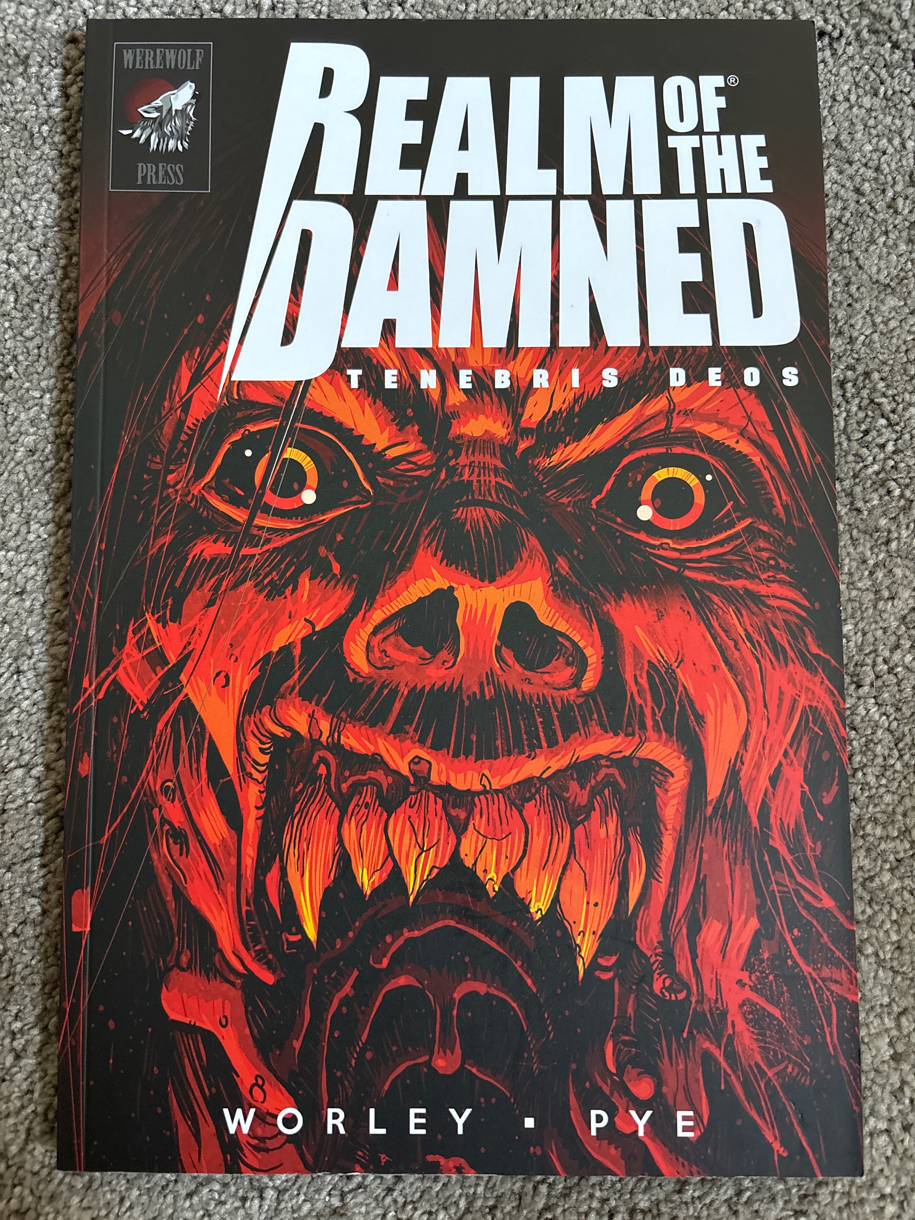 Realm of the Damned - Tenebris Deos cover