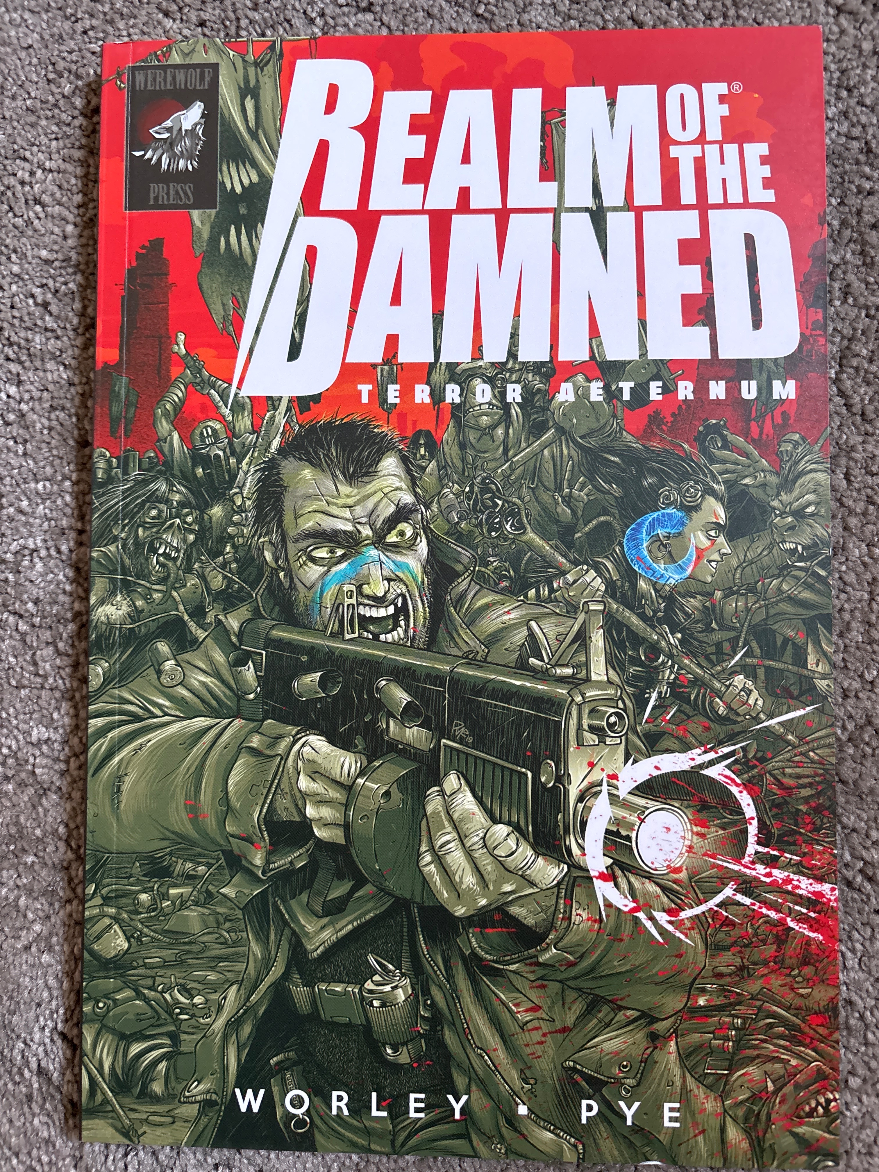 Realm of the Damned - Terror Aeternum cover