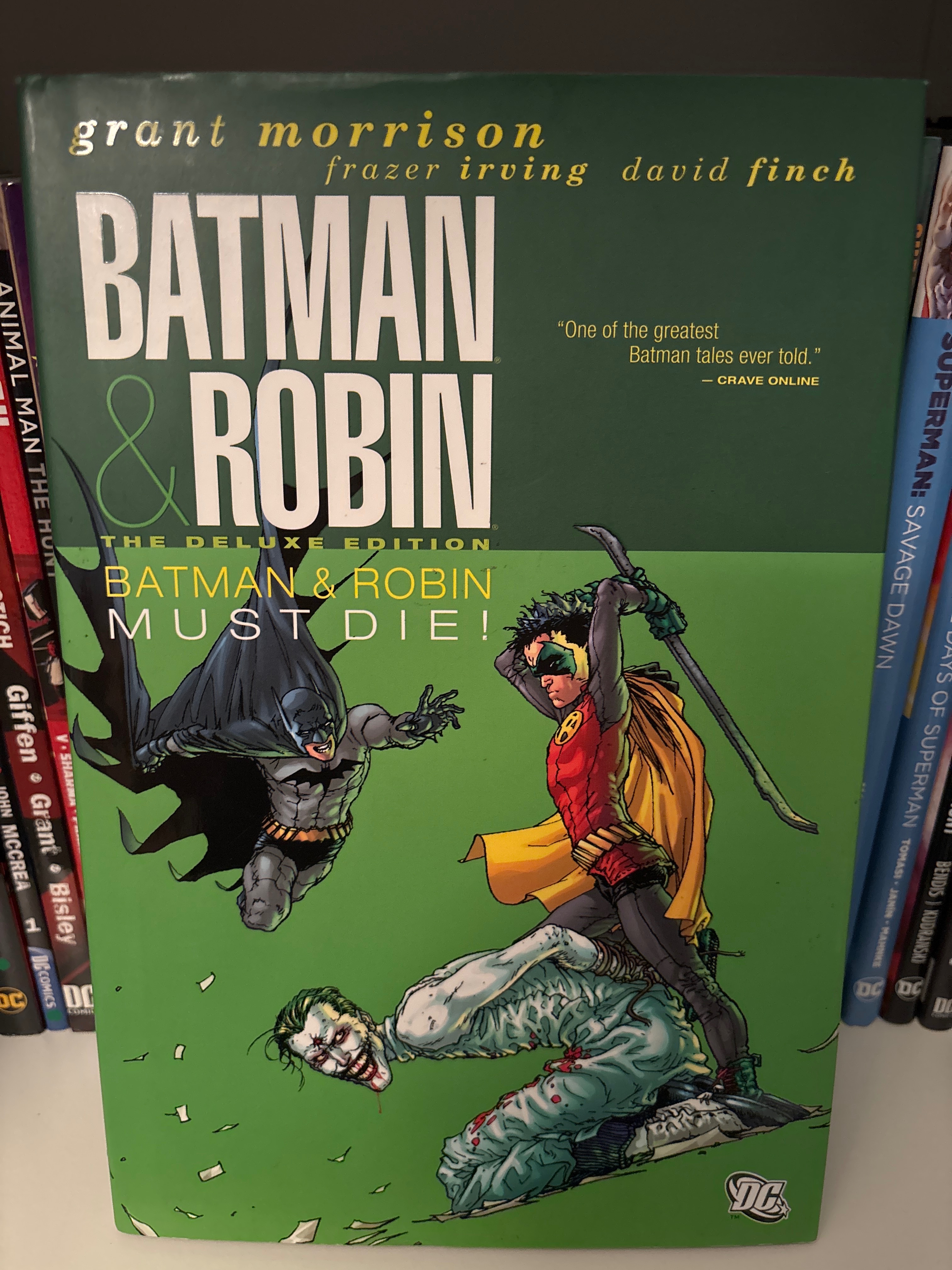 Batman and Robin must die! cover