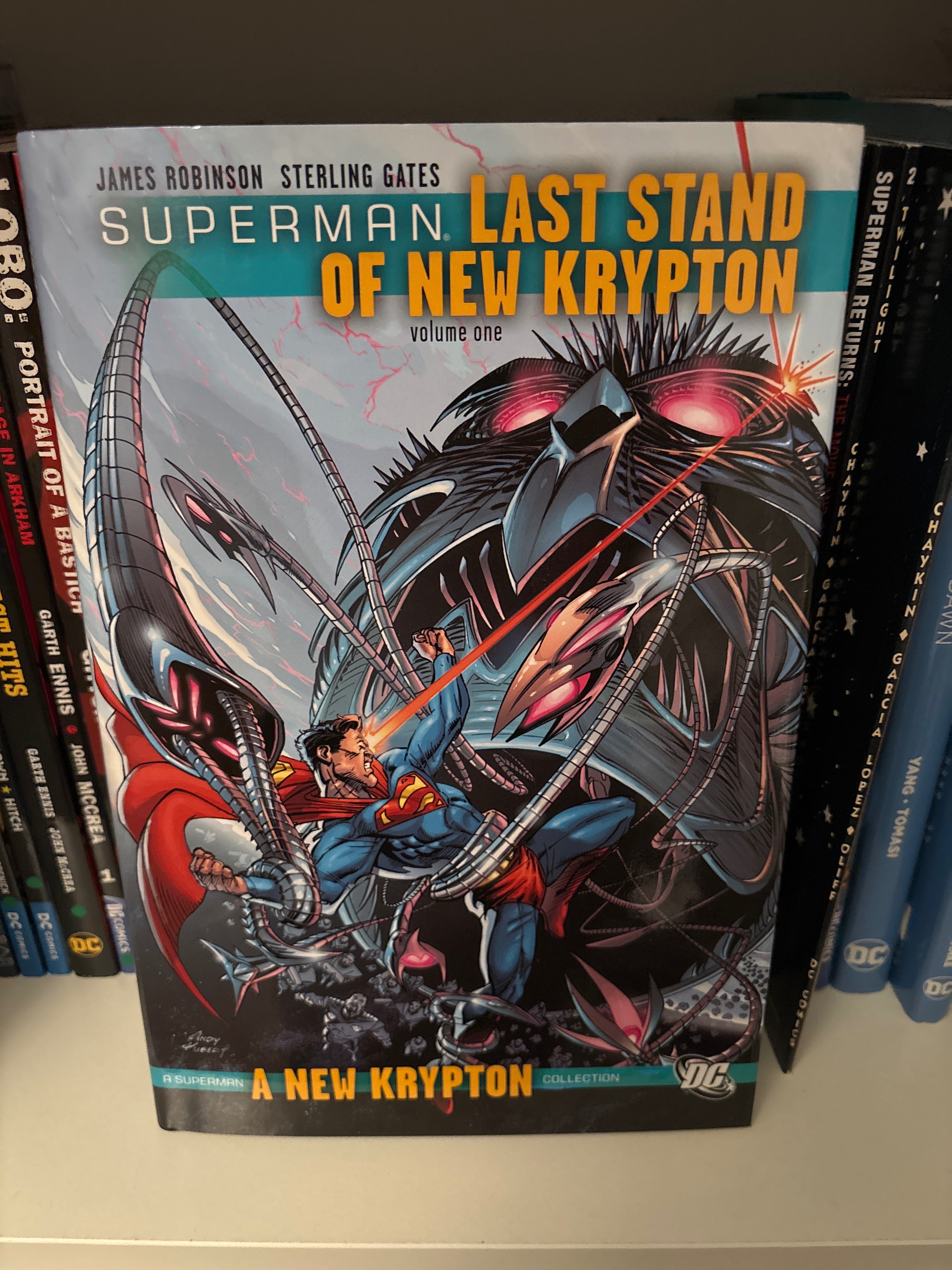 Last Stand of New Krypton vol 1 cover