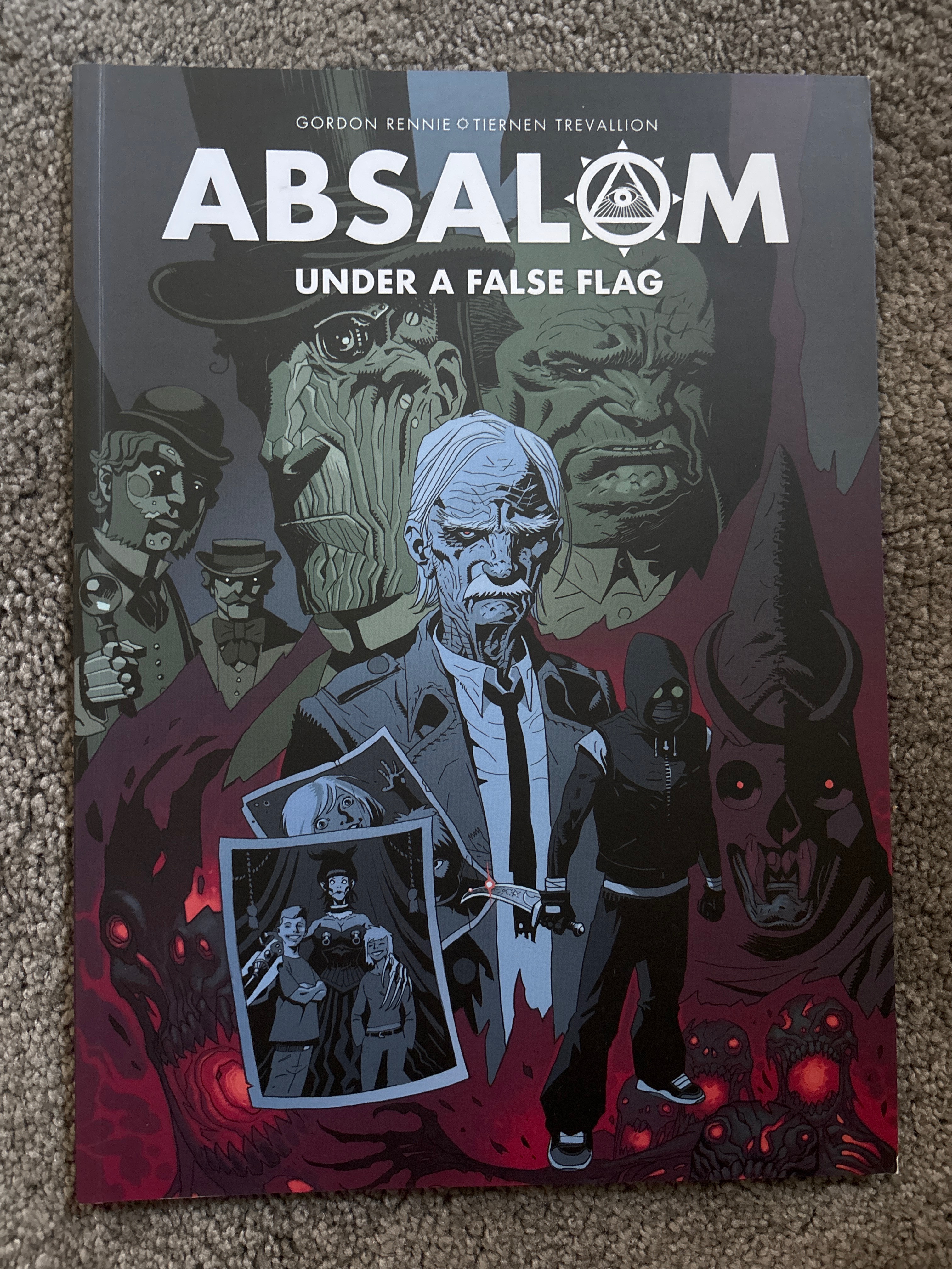 Absalom: Under a False Flag cover