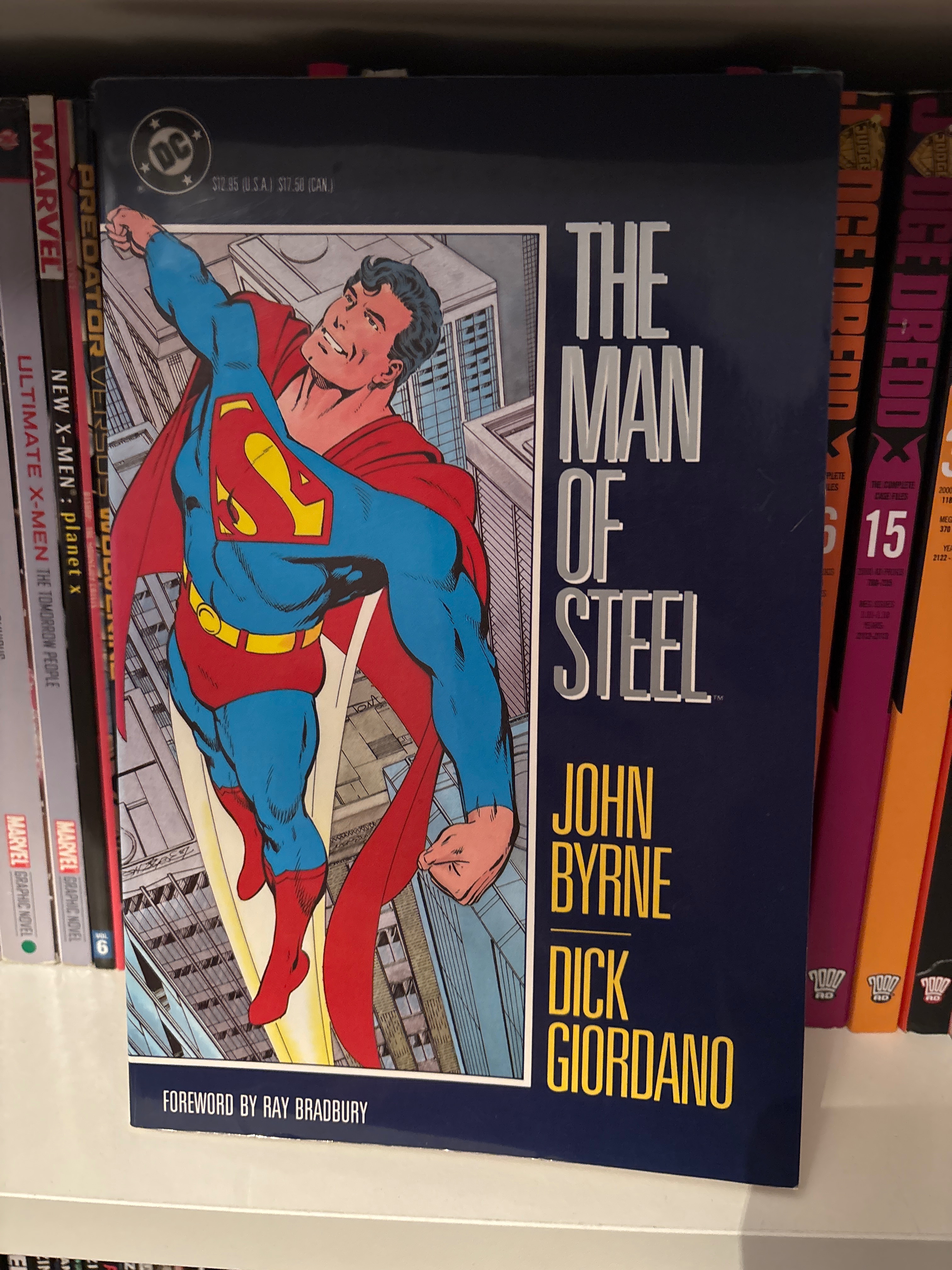 The Man of Steel cover