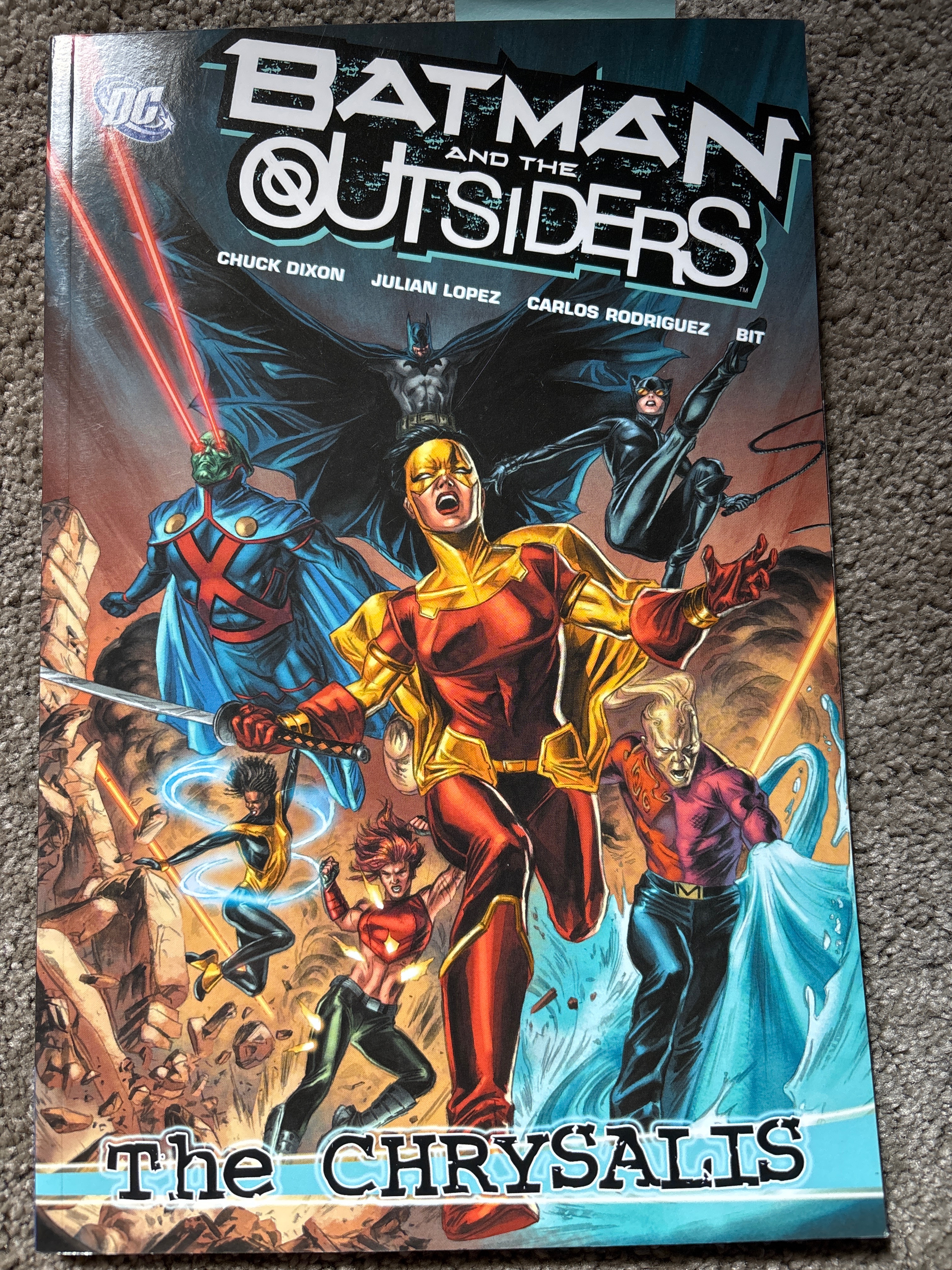 Batman and the Outsiders: The Chrysalis cover