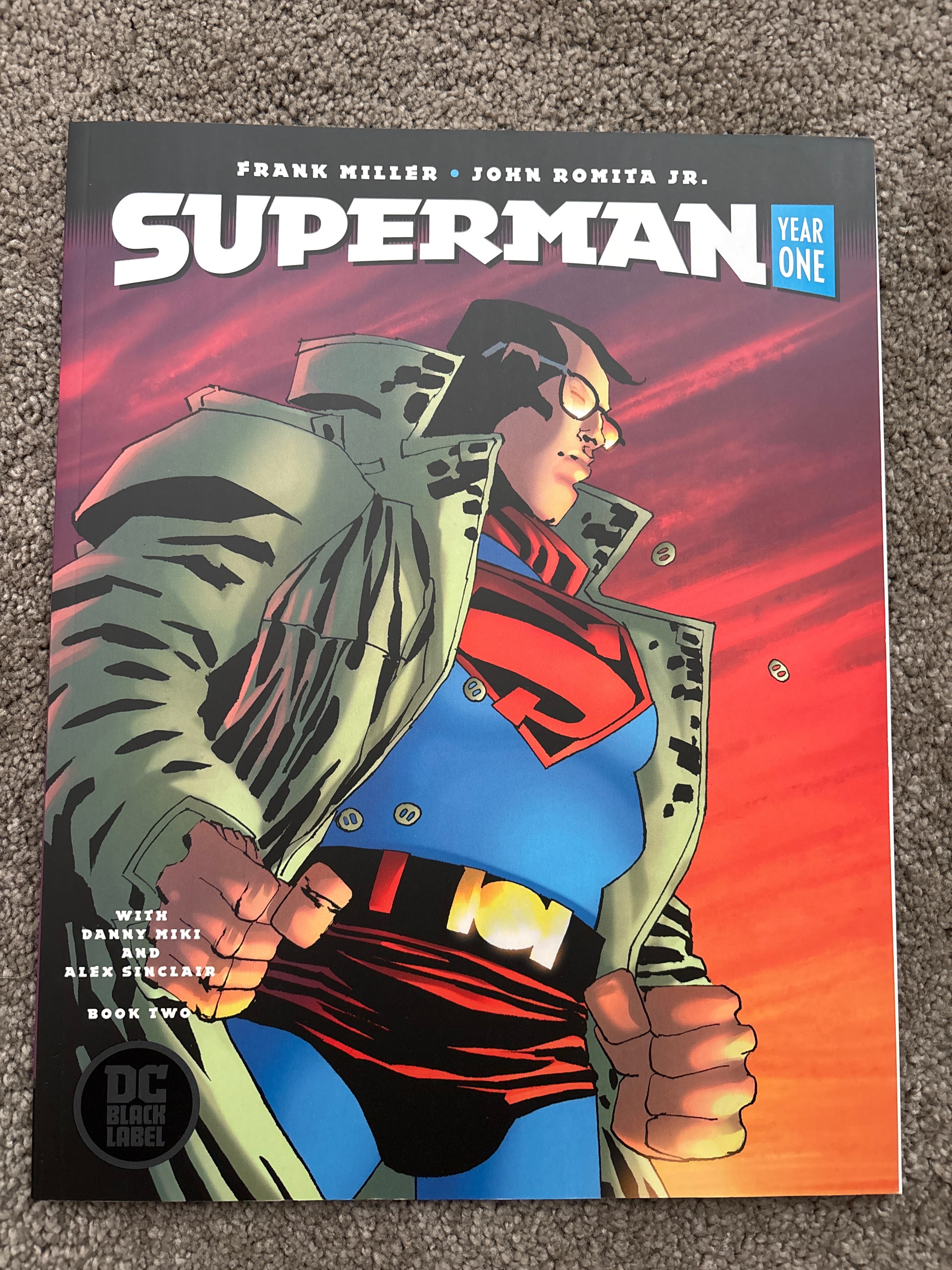 Superman Year One Book 2 cover