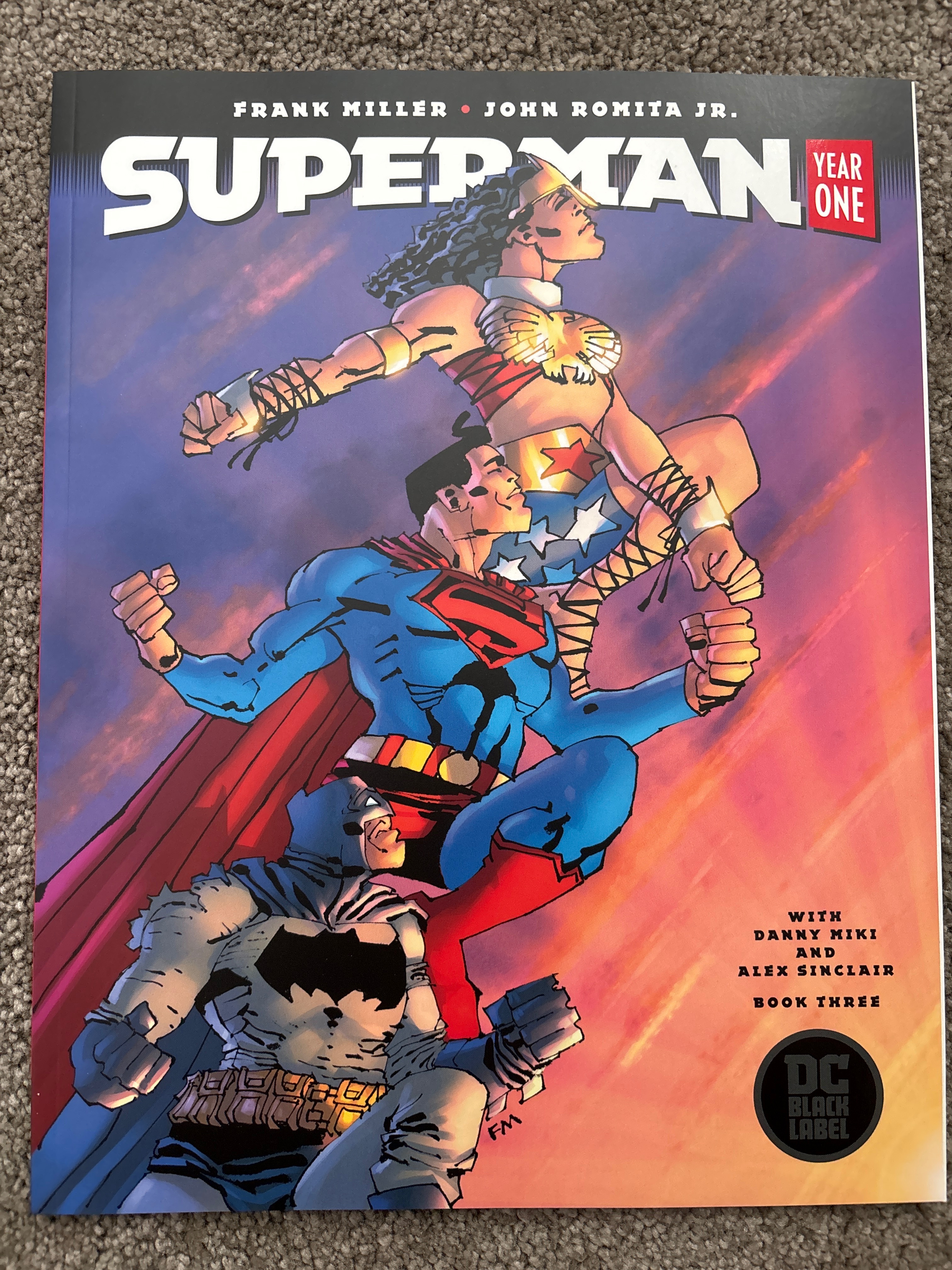 Superman Year One Book 3 cover