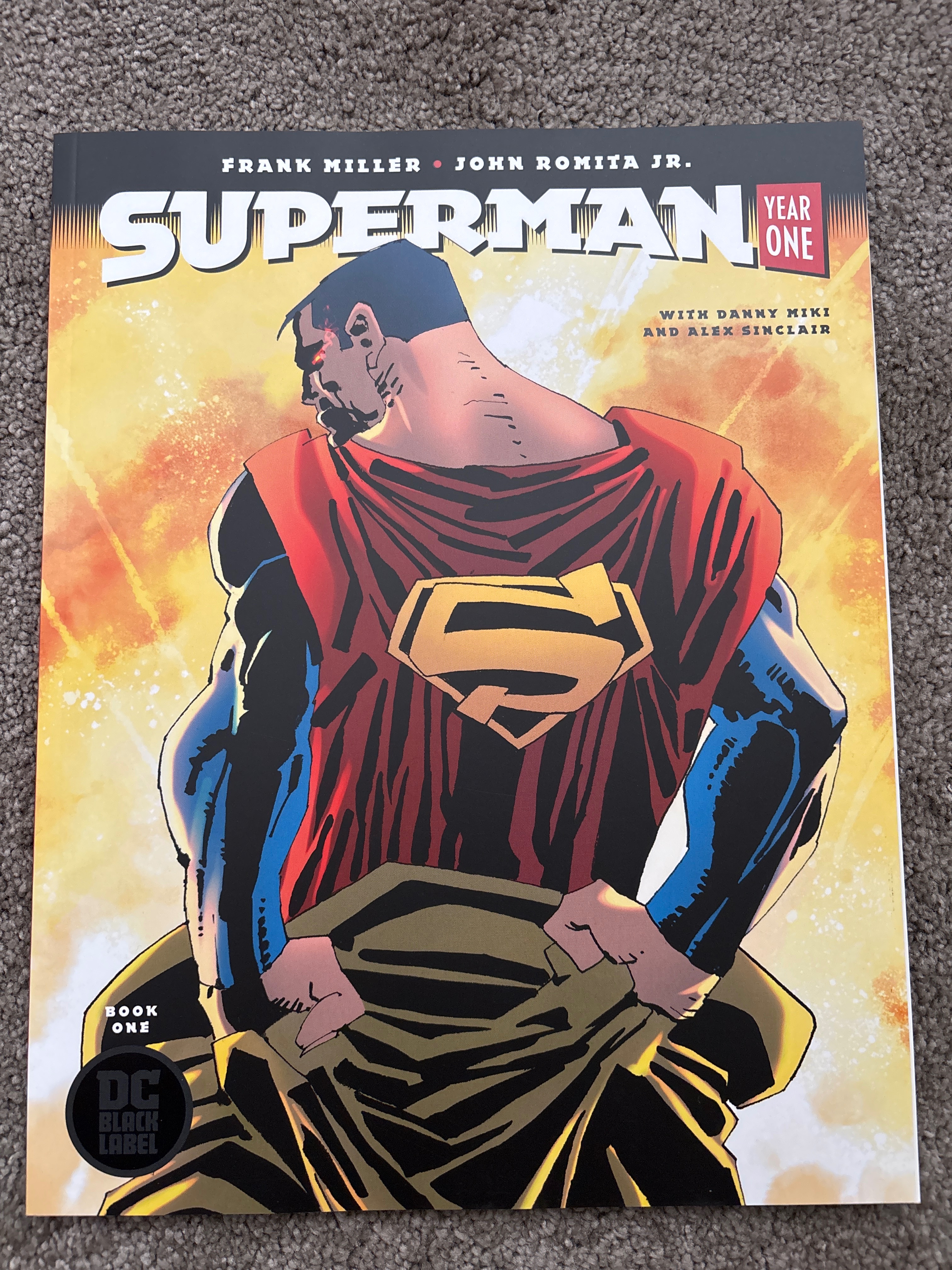 Superman Year One Book 1 cover