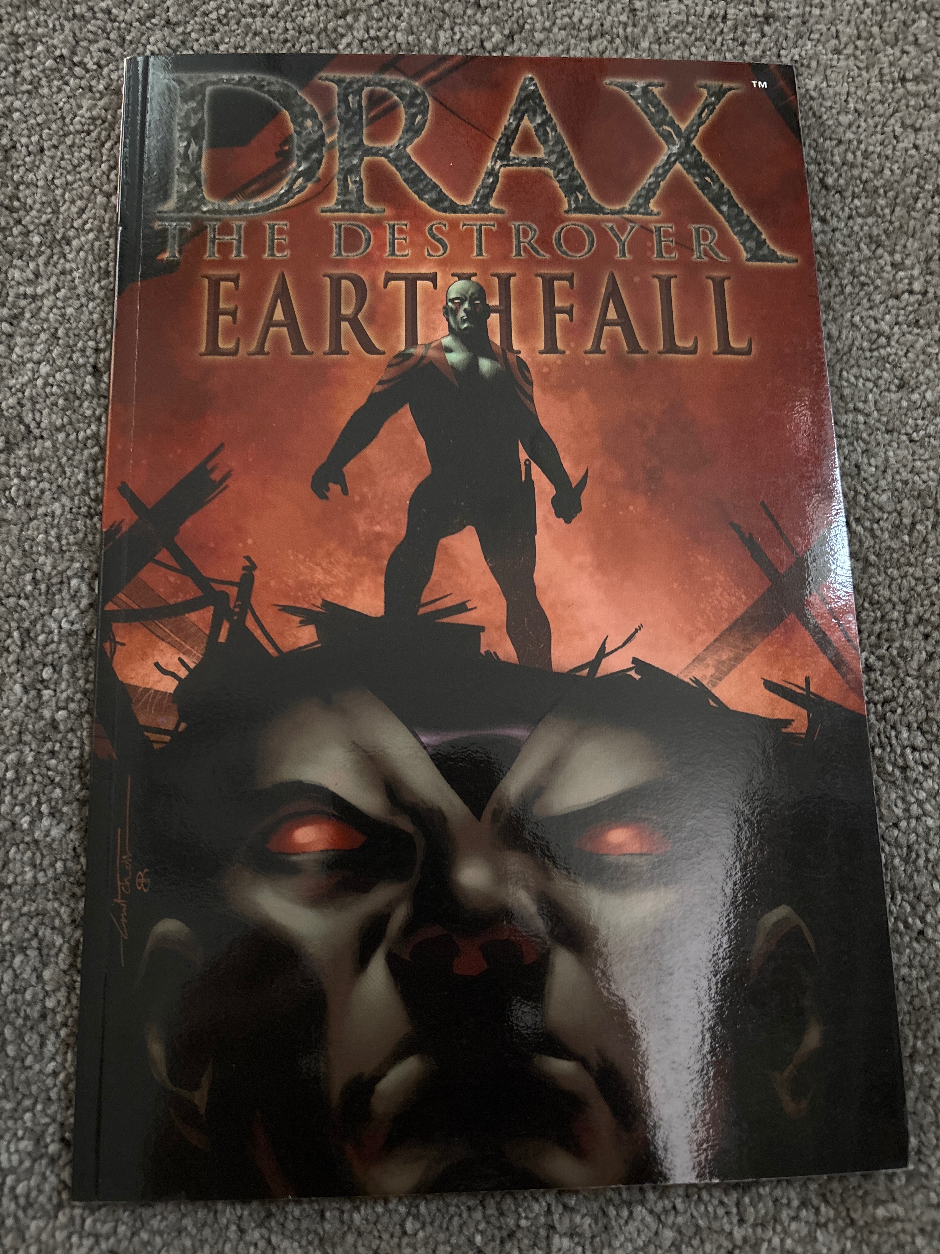 Drax The Destroyer: Earthfall cover