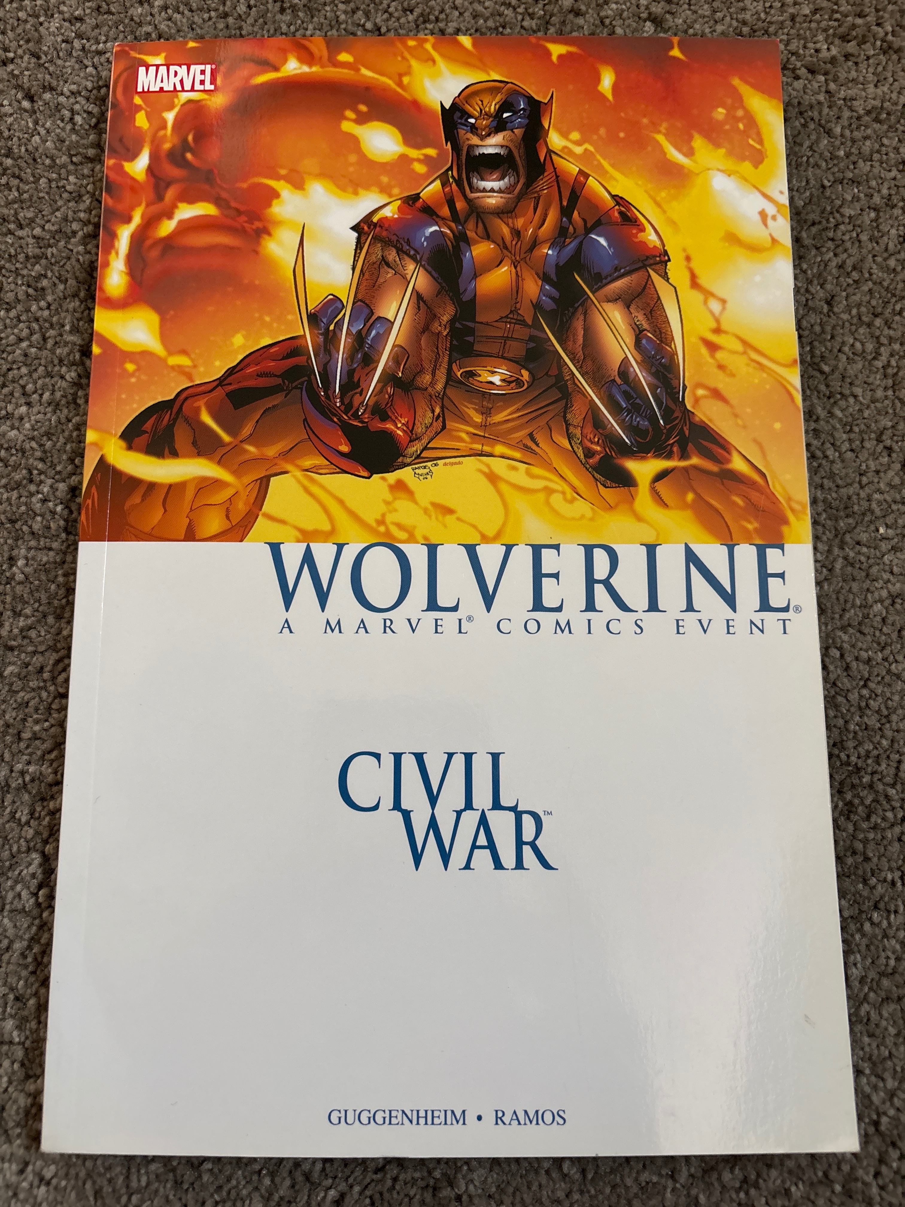 Civil War: Wolverine cover