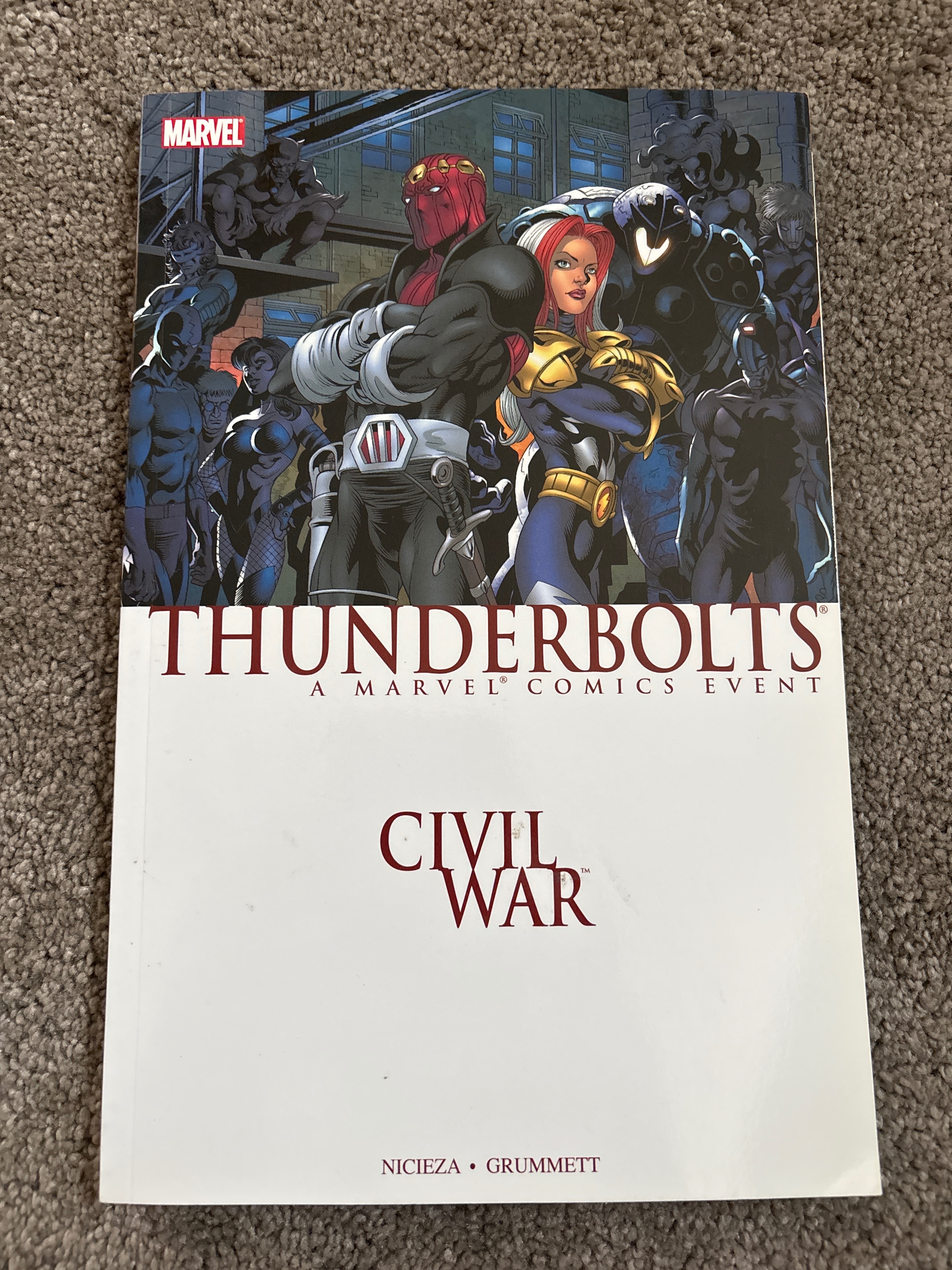 Civil War: Thunderbolts cover