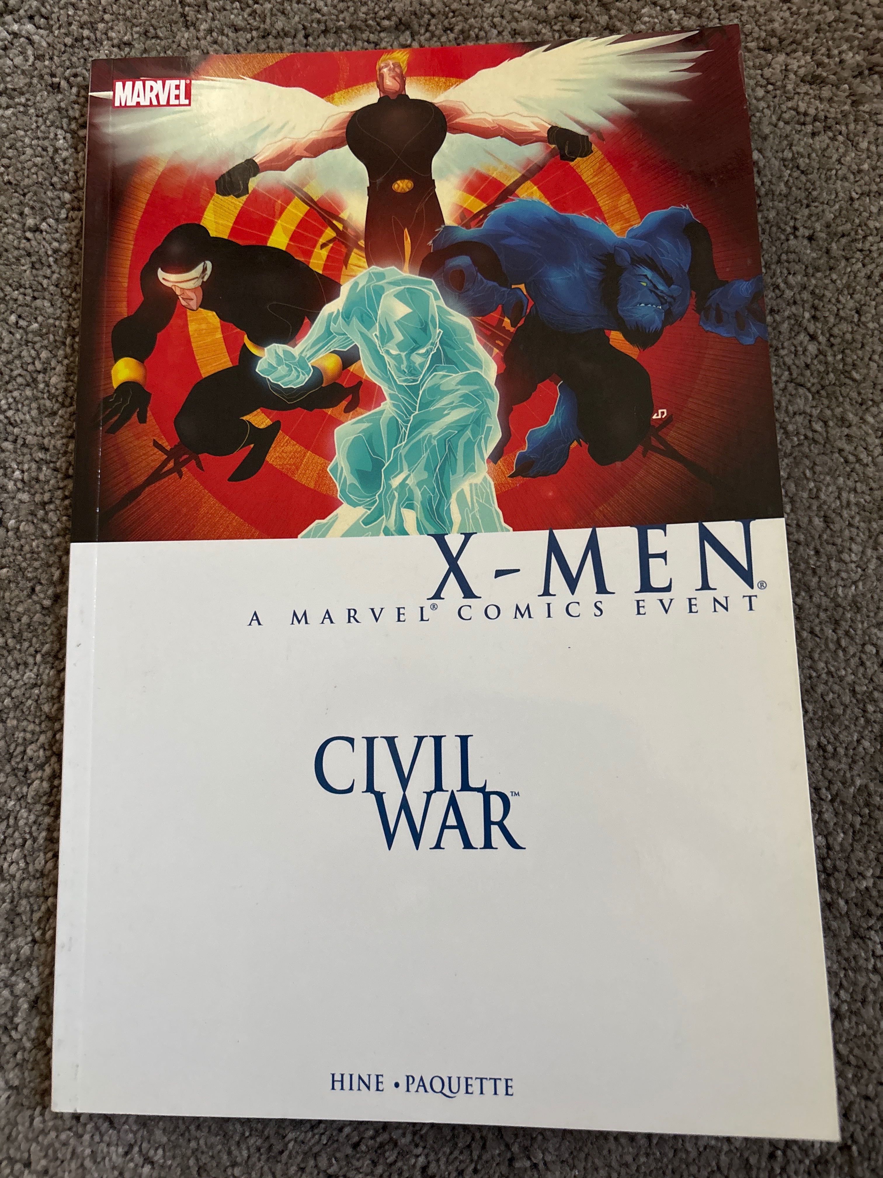 Civil War: X-Men cover
