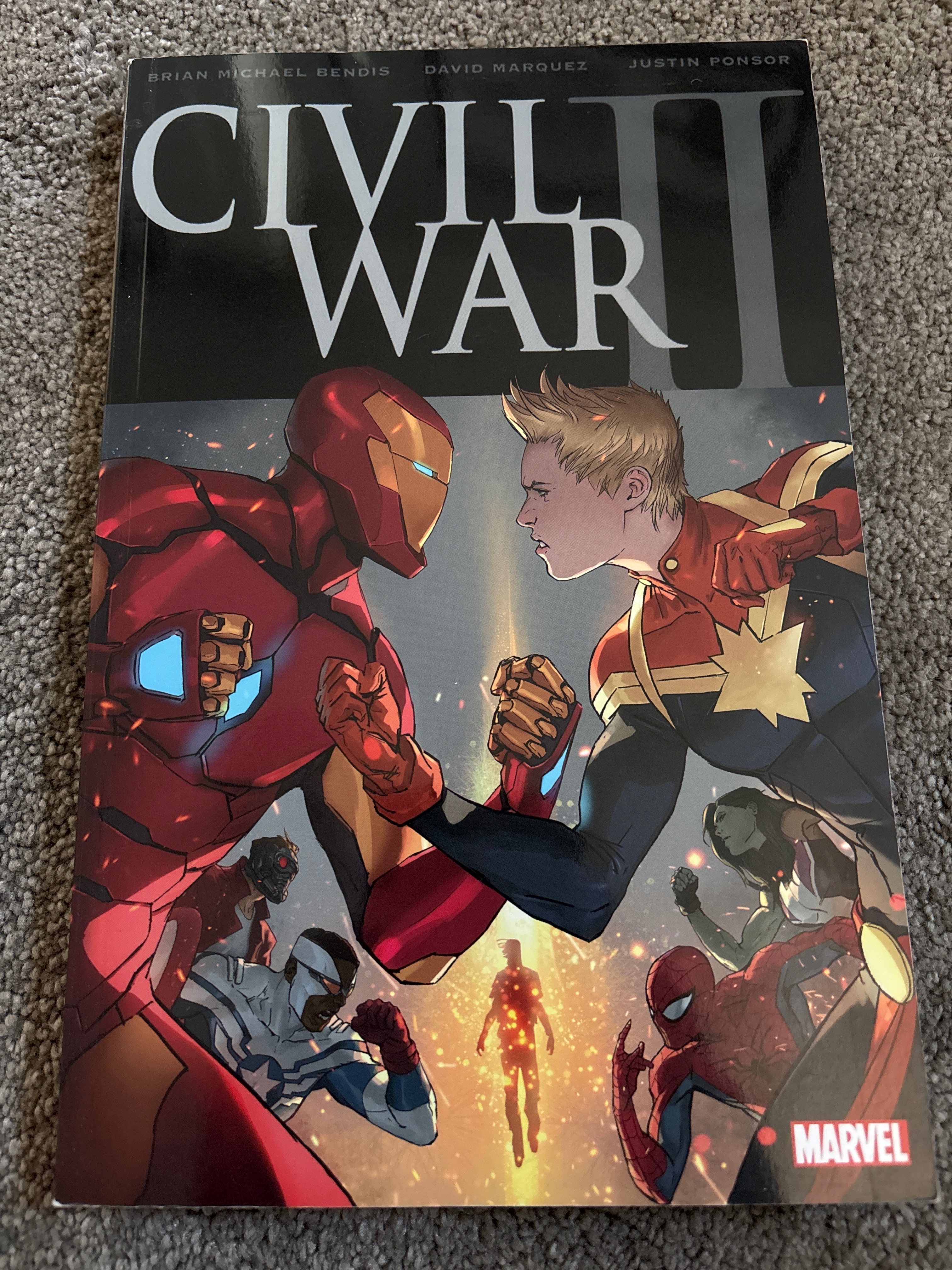 Civil war II cover