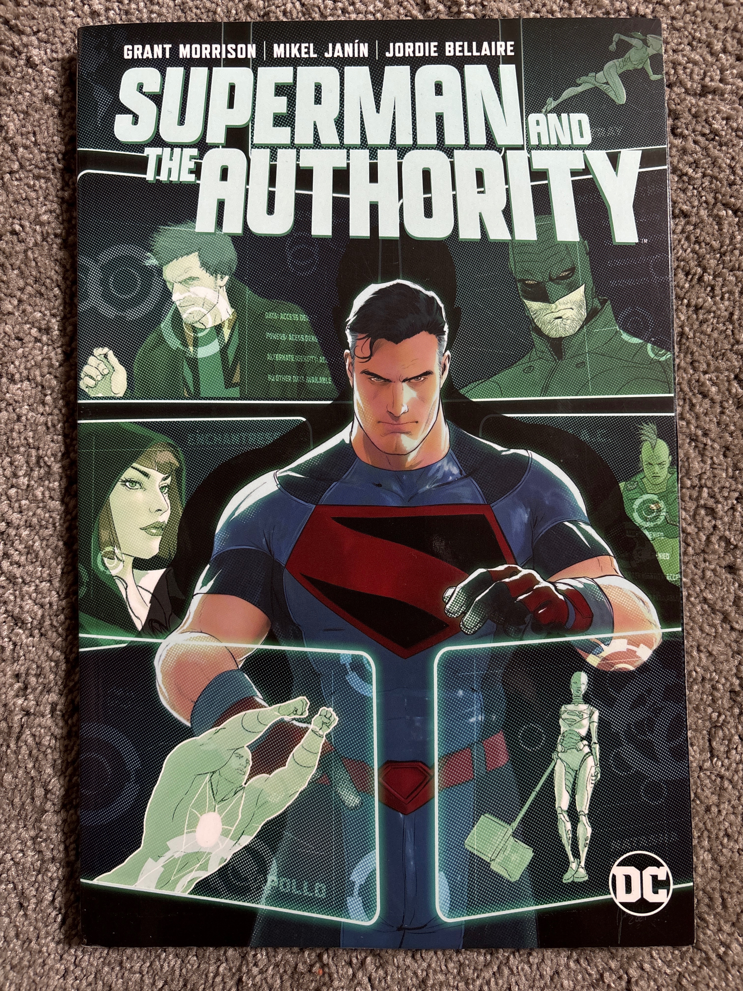 Superman and the Authority cover