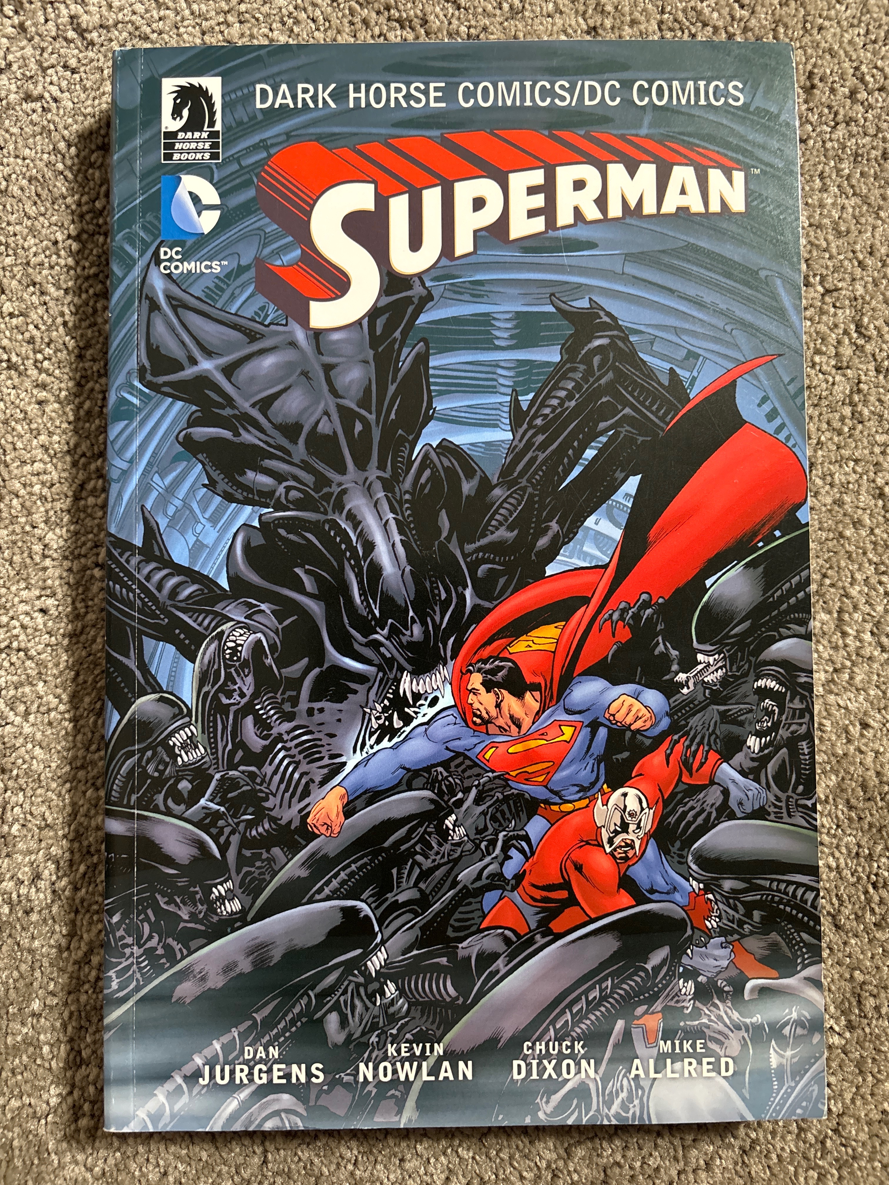 Superman Dark Horse Omnibus cover