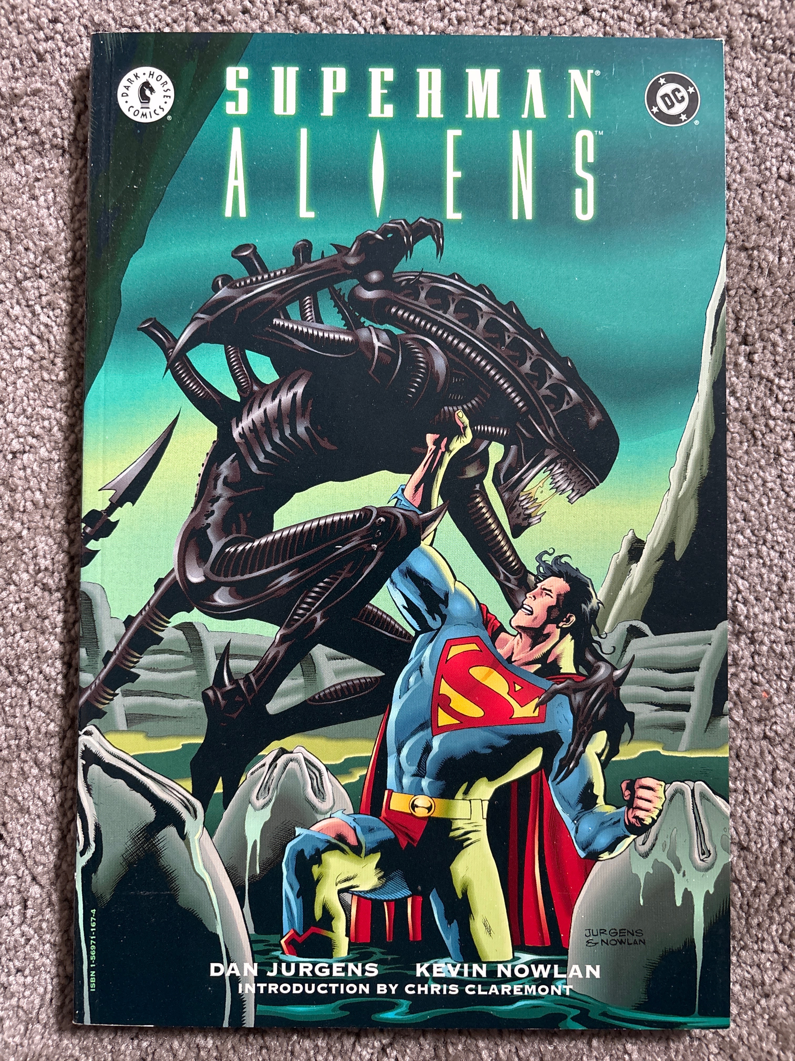 Superman / Aliens cover