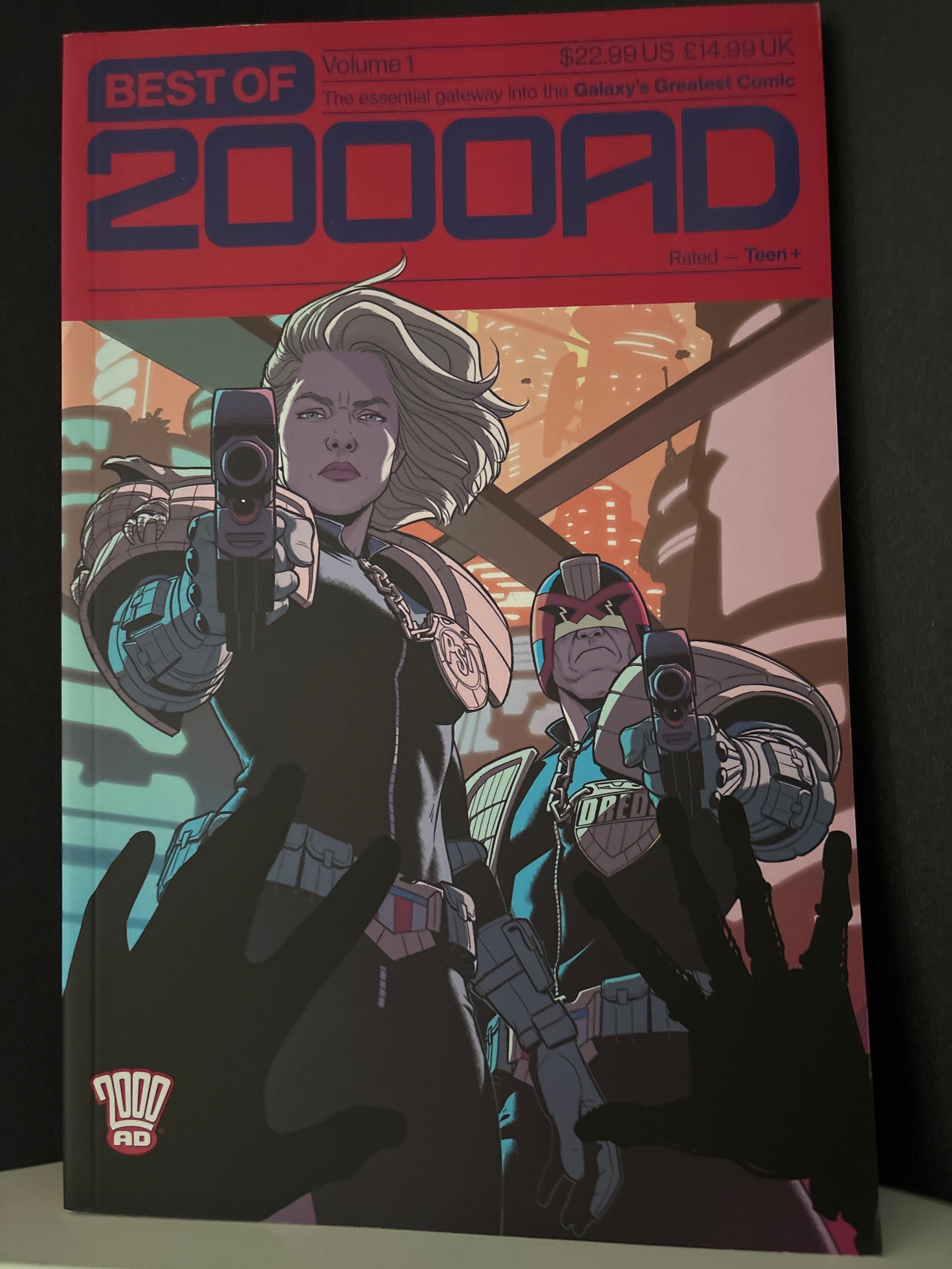 Best of 2000AD vol 1 cover