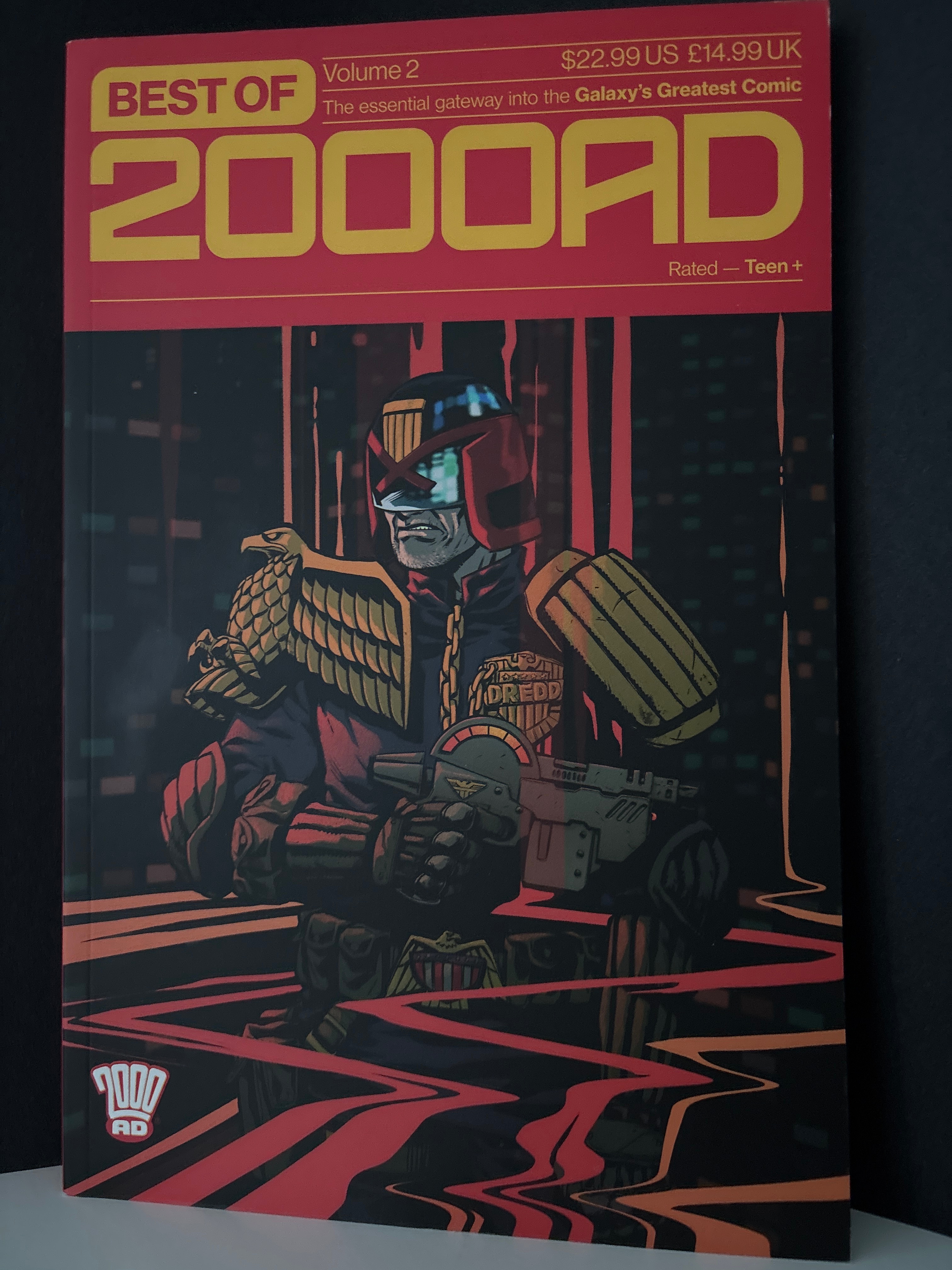 Best of 2000AD vol 2 cover