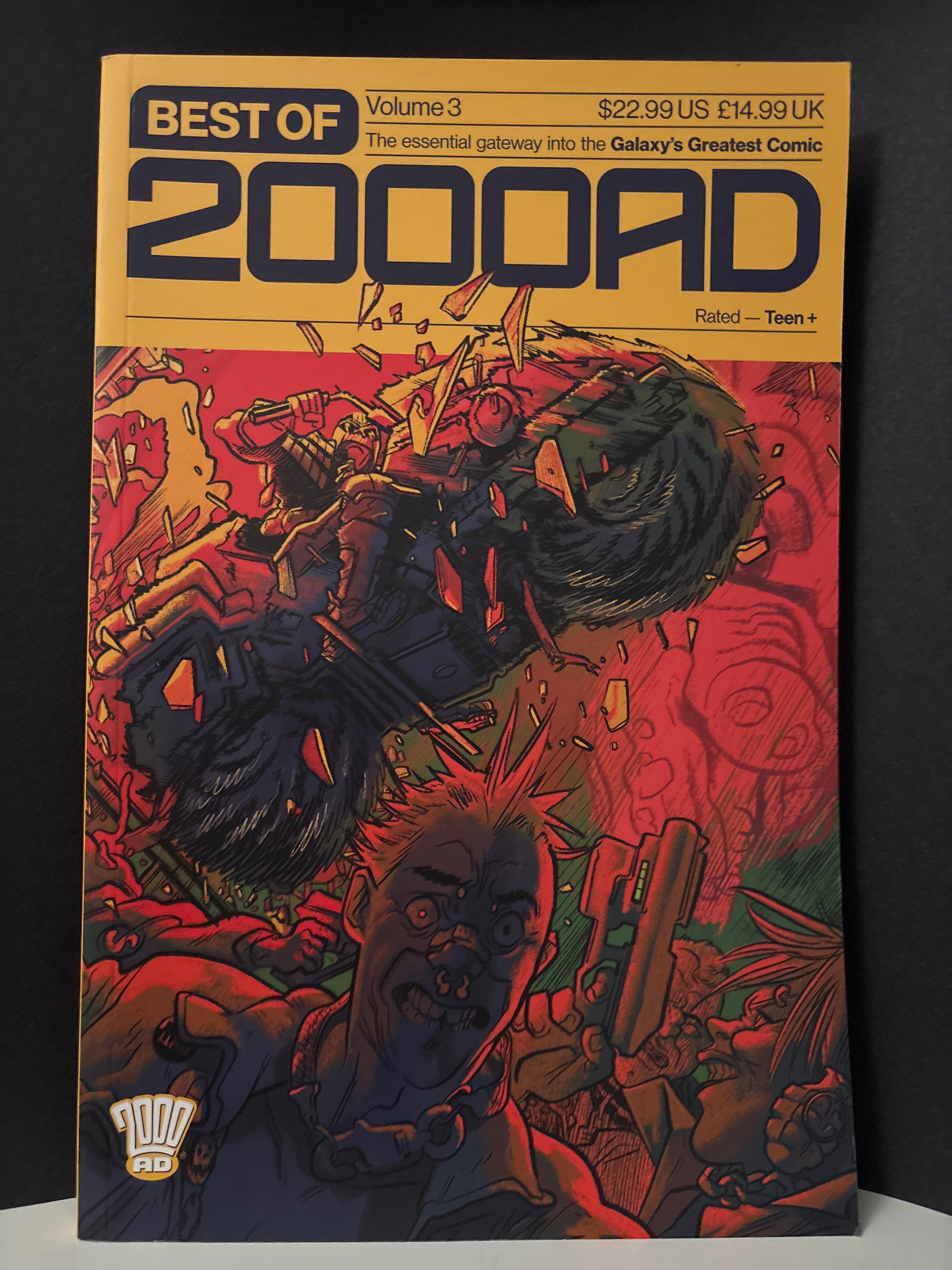 Best of 2000AD vol 3 cover