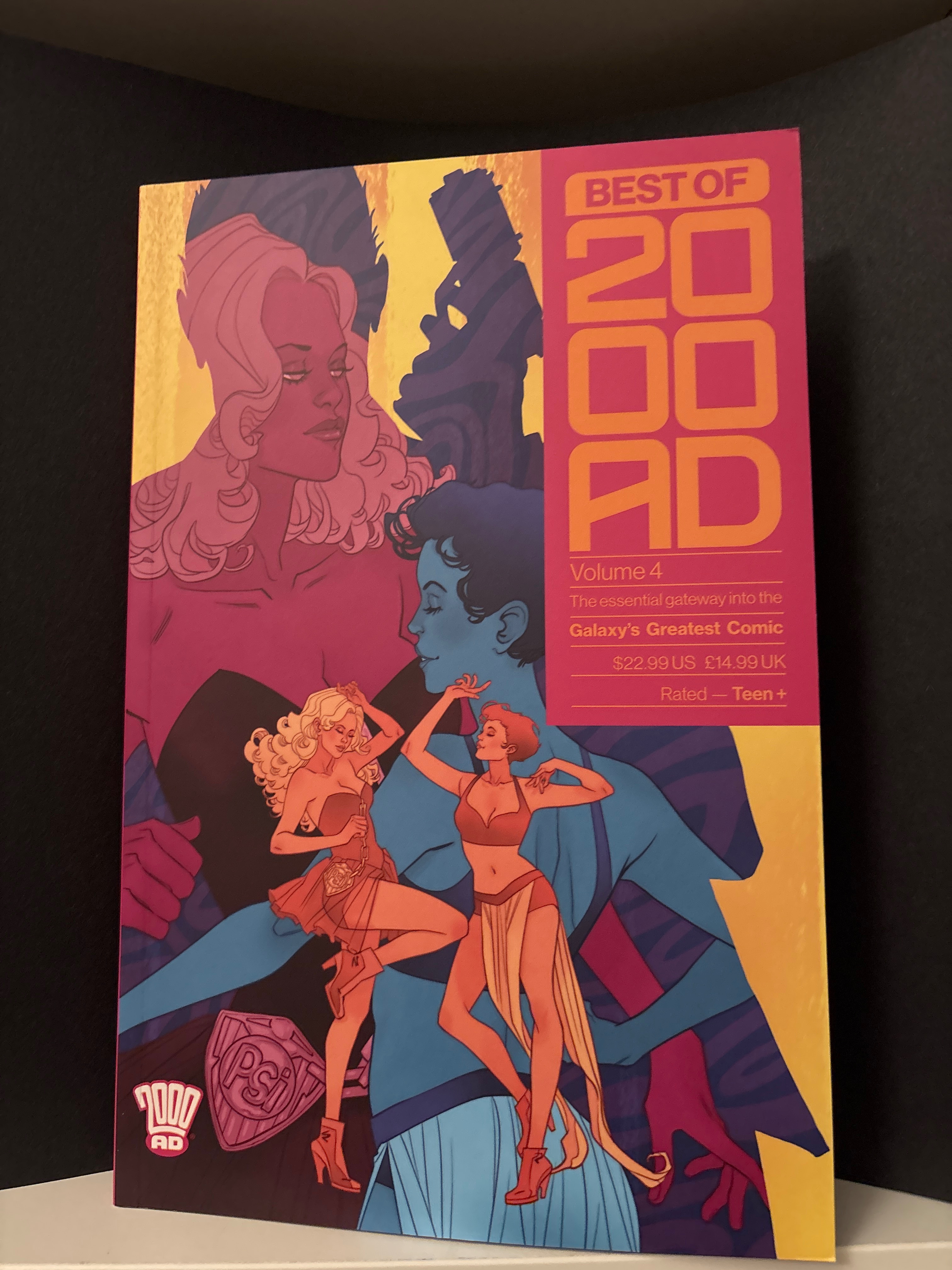 Best of 2000AD vol 4 cover