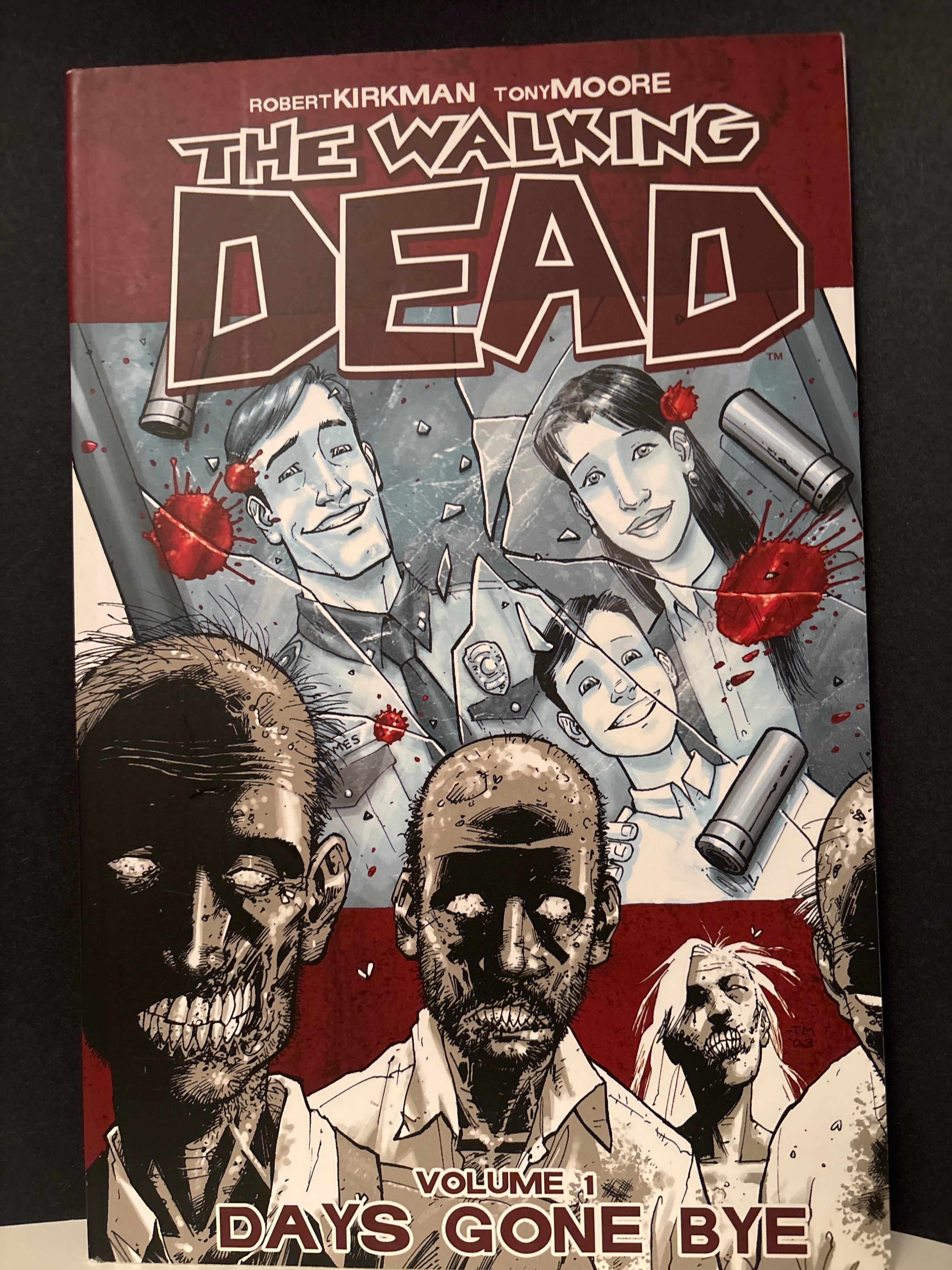 Walking Dead vol 1 cover