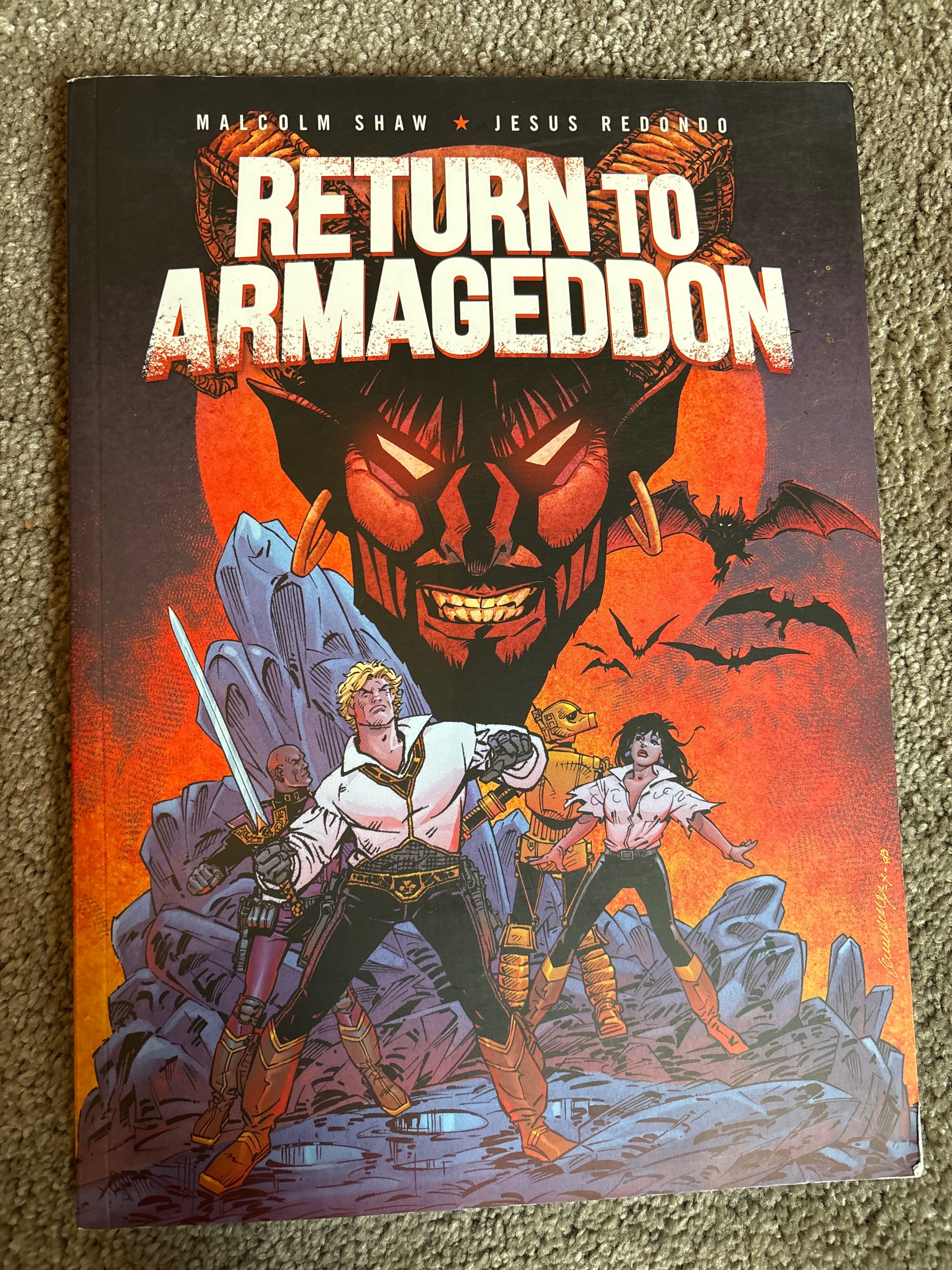 Return to armageddon cover