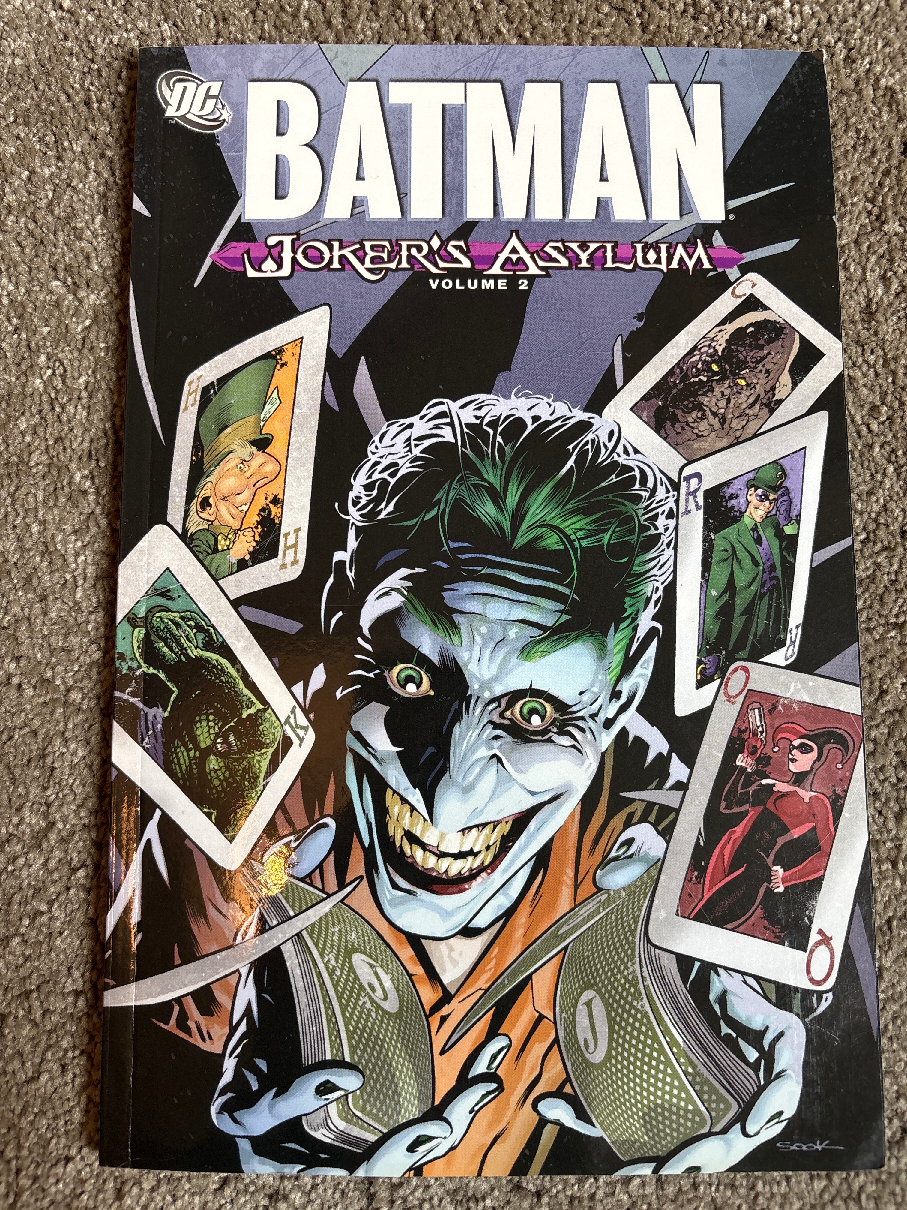 Joker's Asylum vol 2 cover
