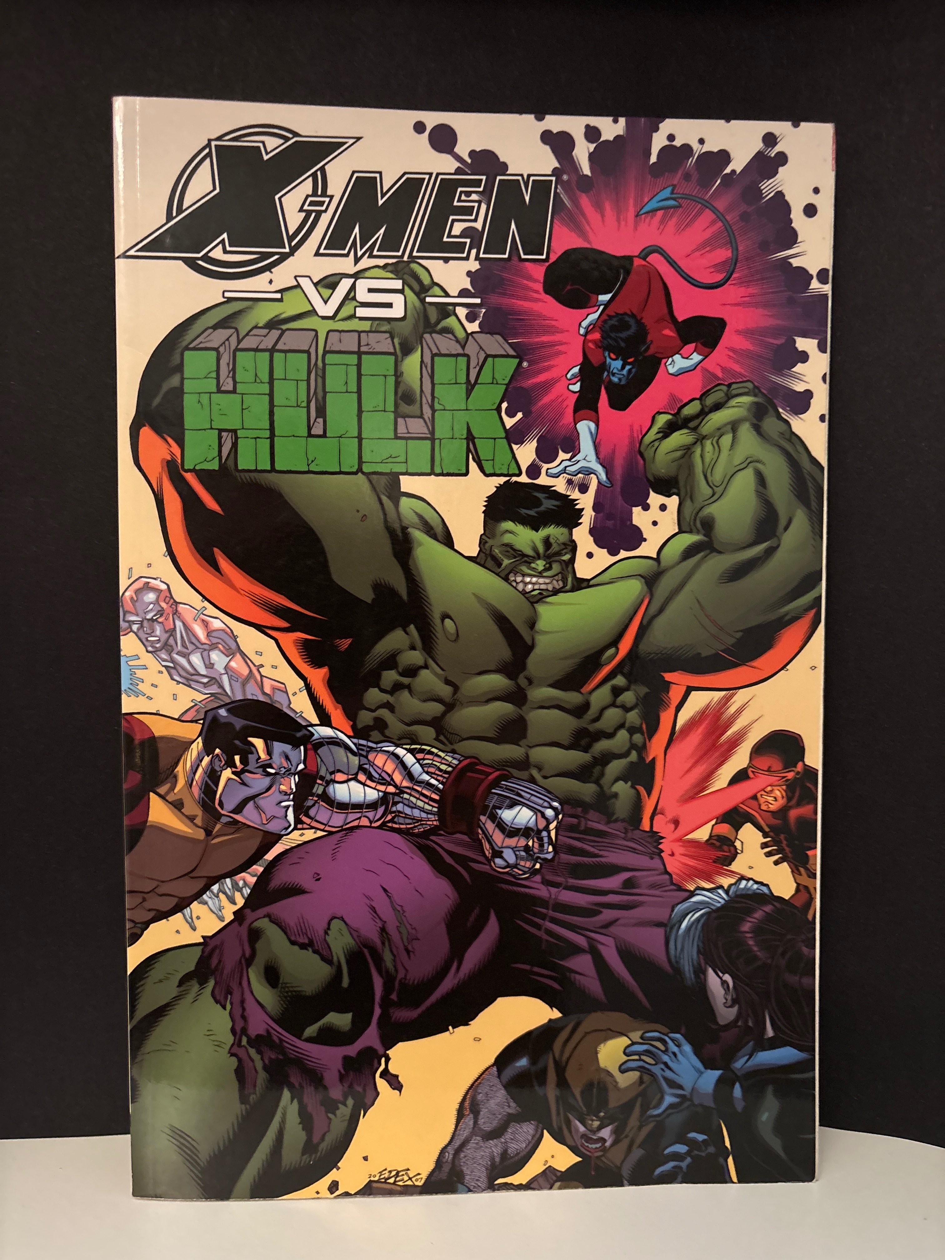X-men Vs. Hulk cover