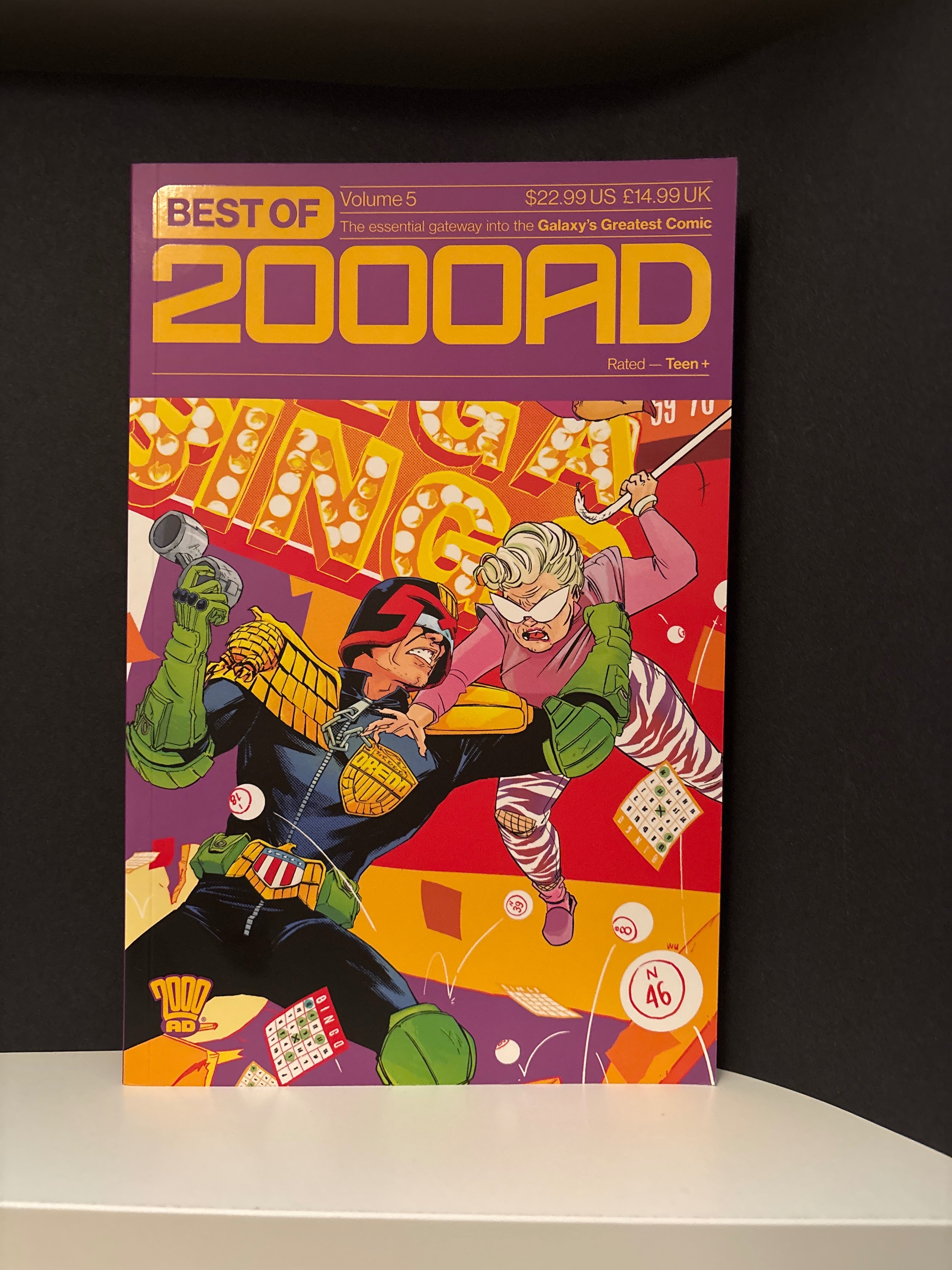 Best of 2000AD Vol 5 cover