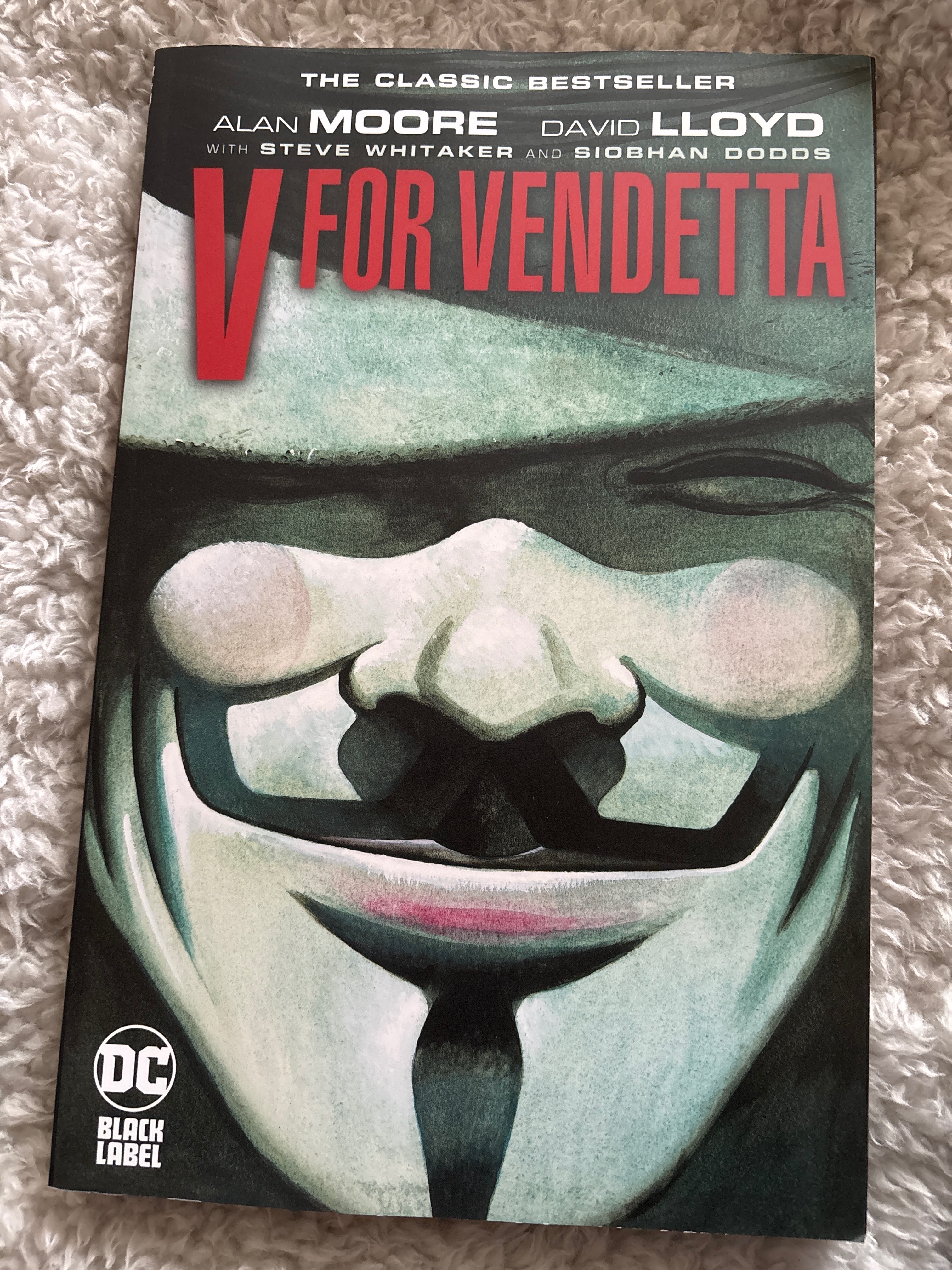 V For Vendetta cover