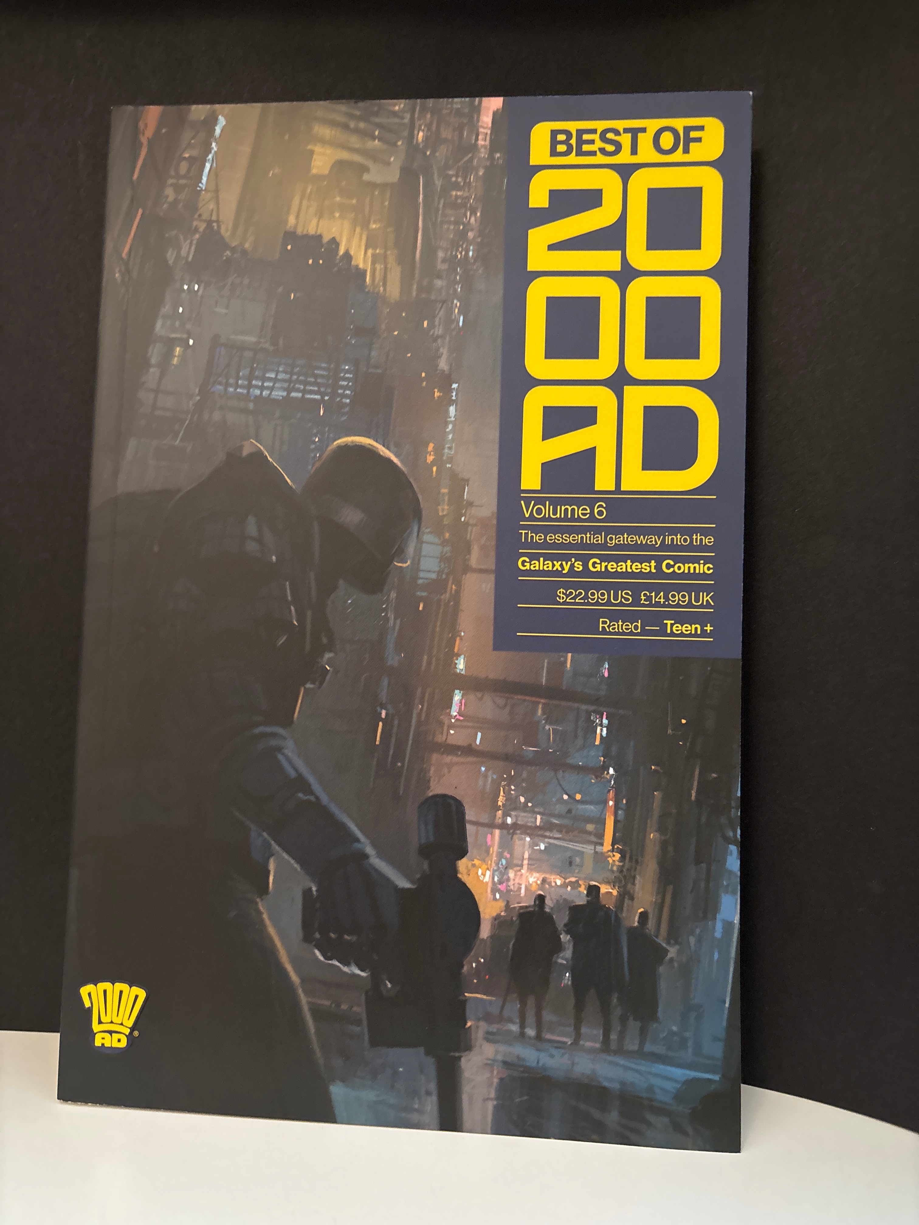 Best Of 2000AD Vol 6 cover