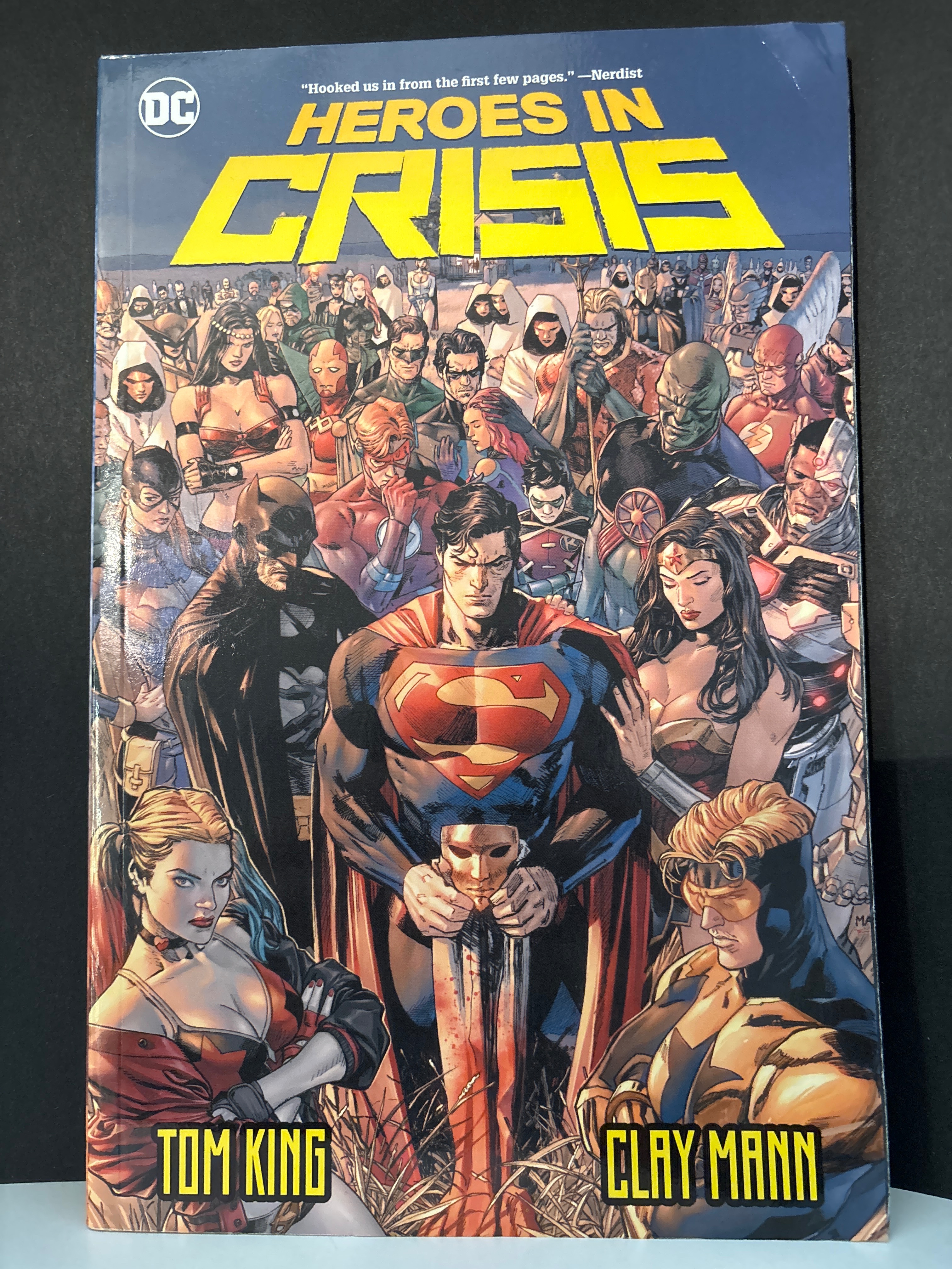Heroes in Crisis cover