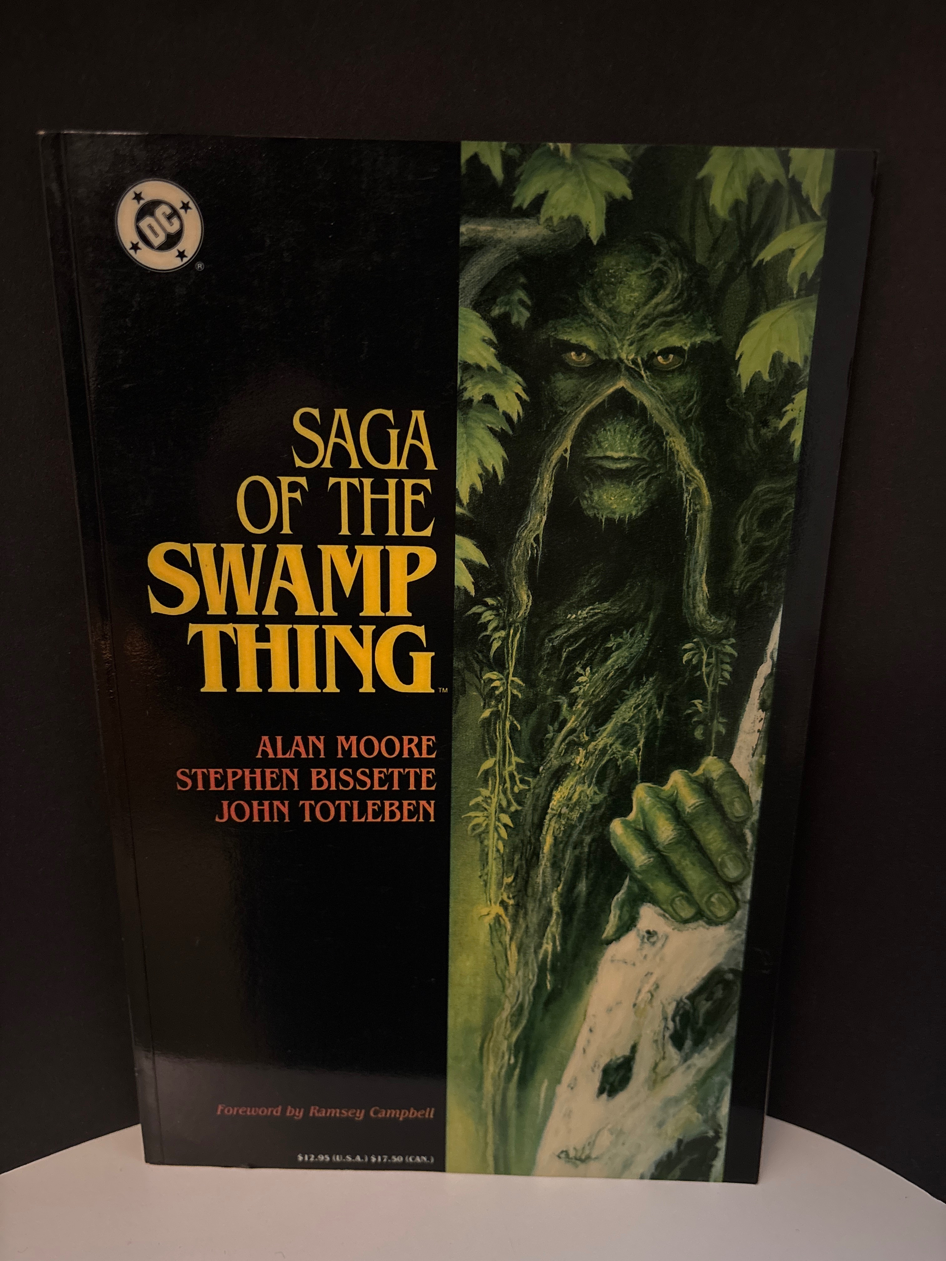 Saga of the Swamp Thing cover