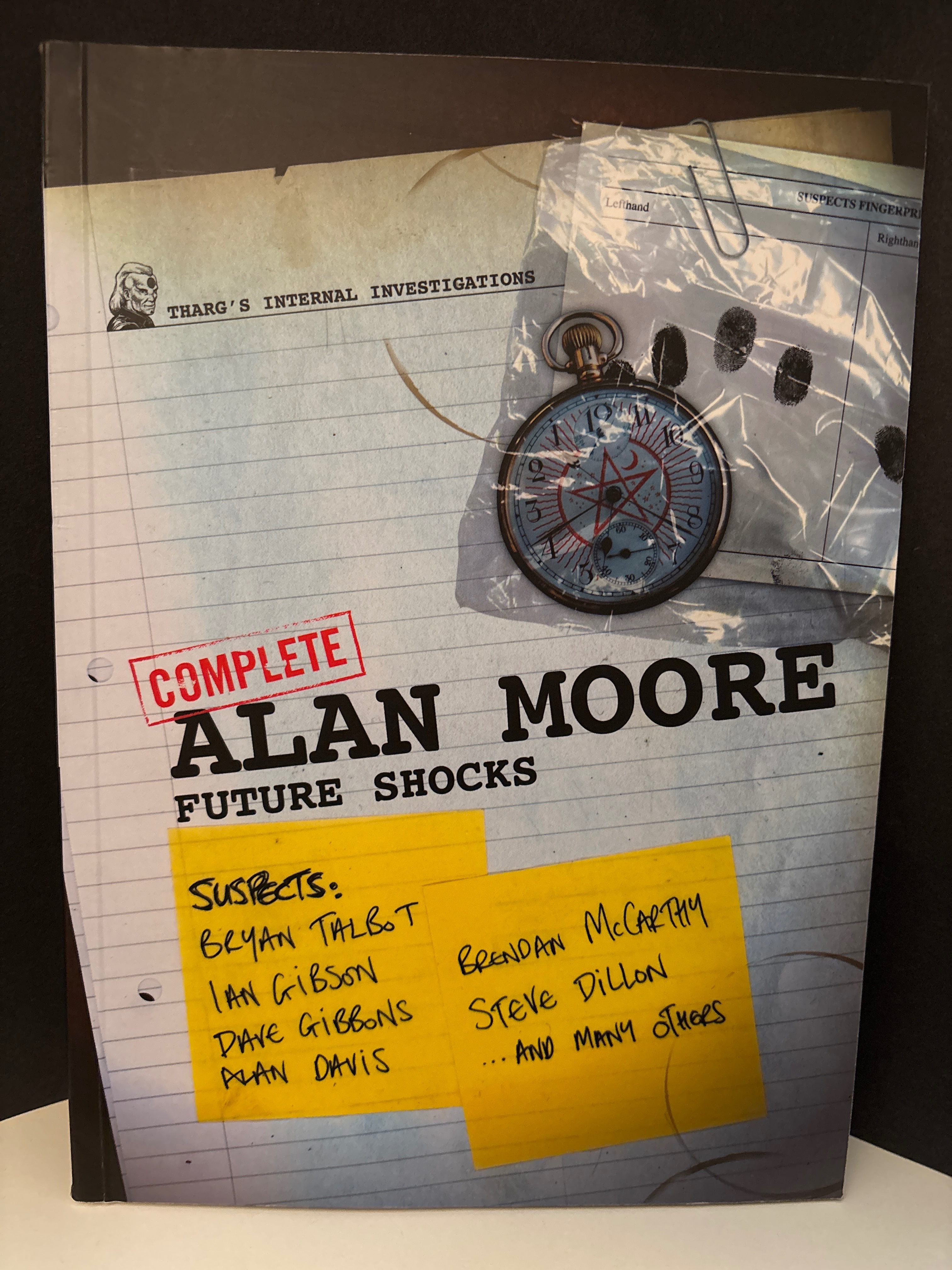 Complete Alan Moore Future Shocks cover